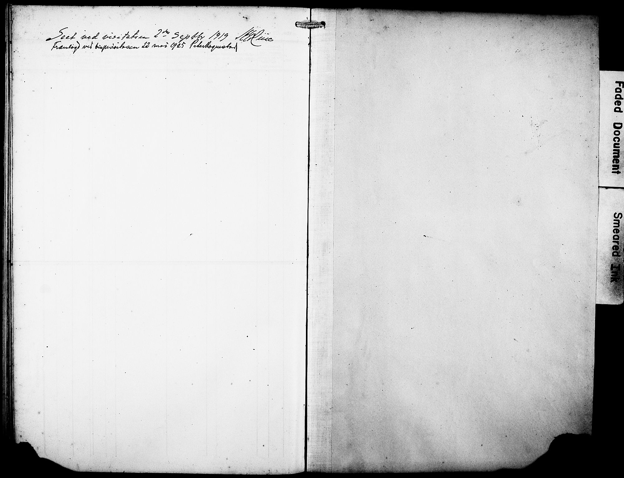 Os sokneprestembete, SAB/A-99929: Parish register (copy) no. A 4, 1914-1923