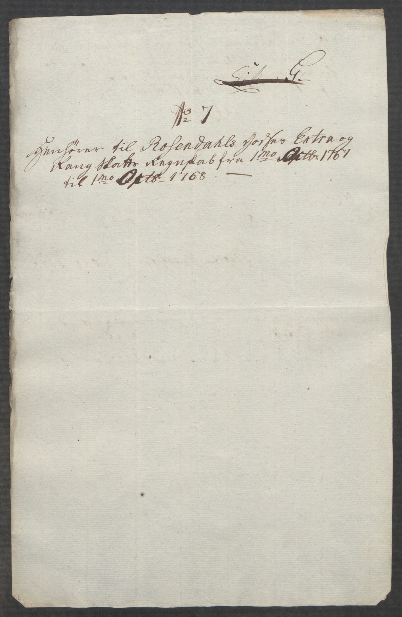 Rentekammeret inntil 1814, Reviderte regnskaper, Fogderegnskap, AV/RA-EA-4092/R49/L3157: Ekstraskatten Rosendal Baroni, 1762-1772, p. 227