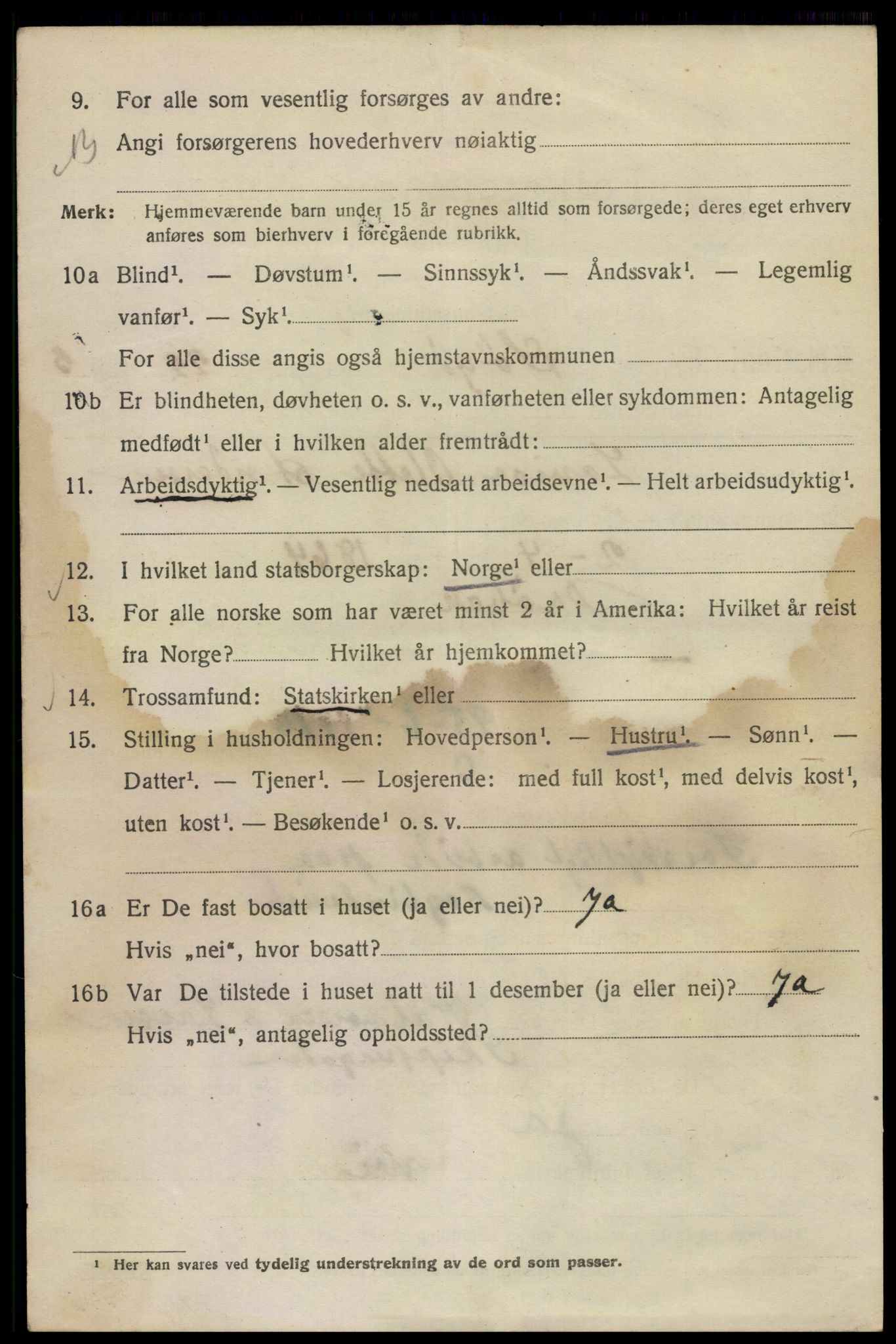 SAO, 1920 census for Kristiania, 1920, p. 561312