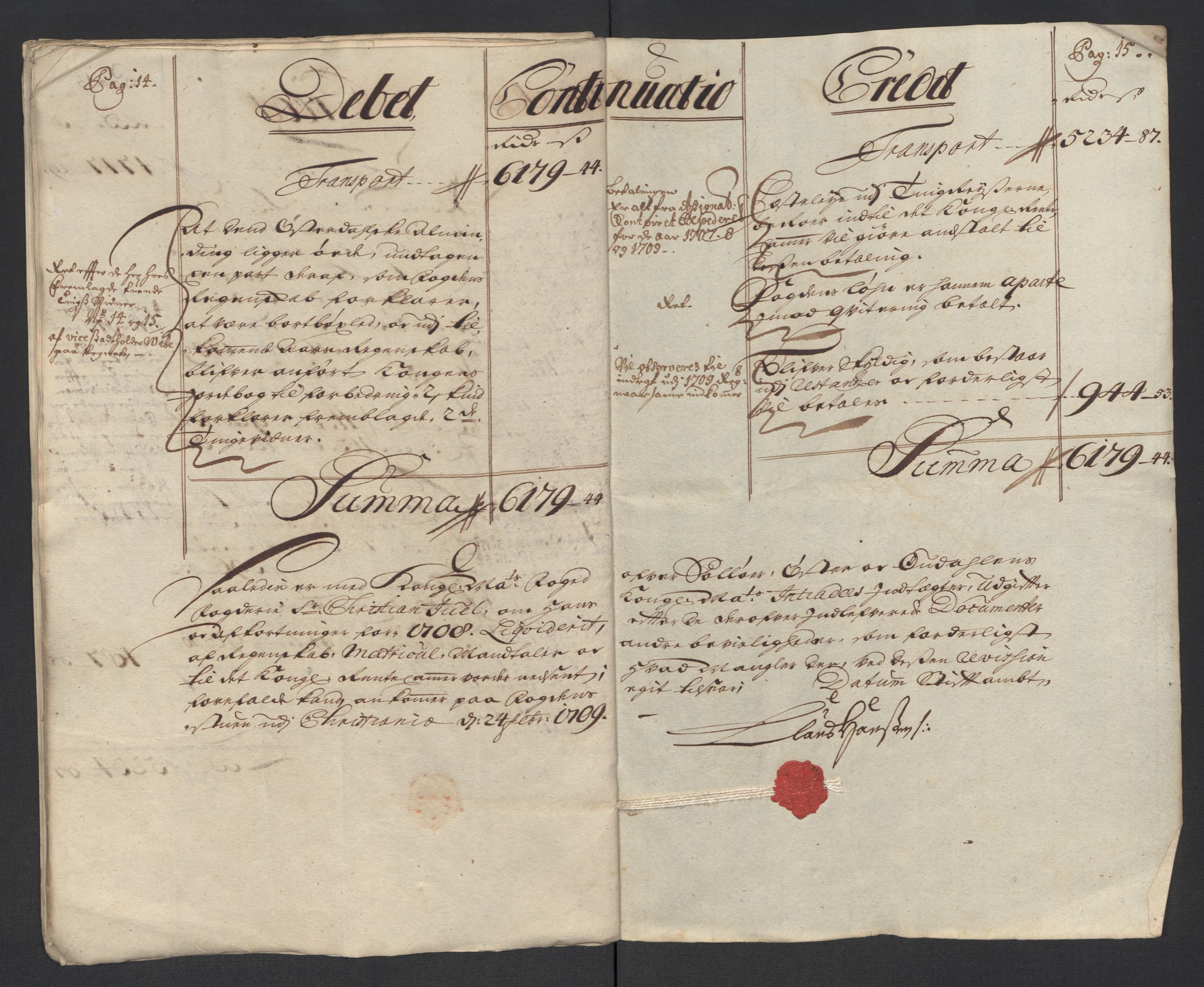 Rentekammeret inntil 1814, Reviderte regnskaper, Fogderegnskap, AV/RA-EA-4092/R13/L0845: Fogderegnskap Solør, Odal og Østerdal, 1708, p. 17