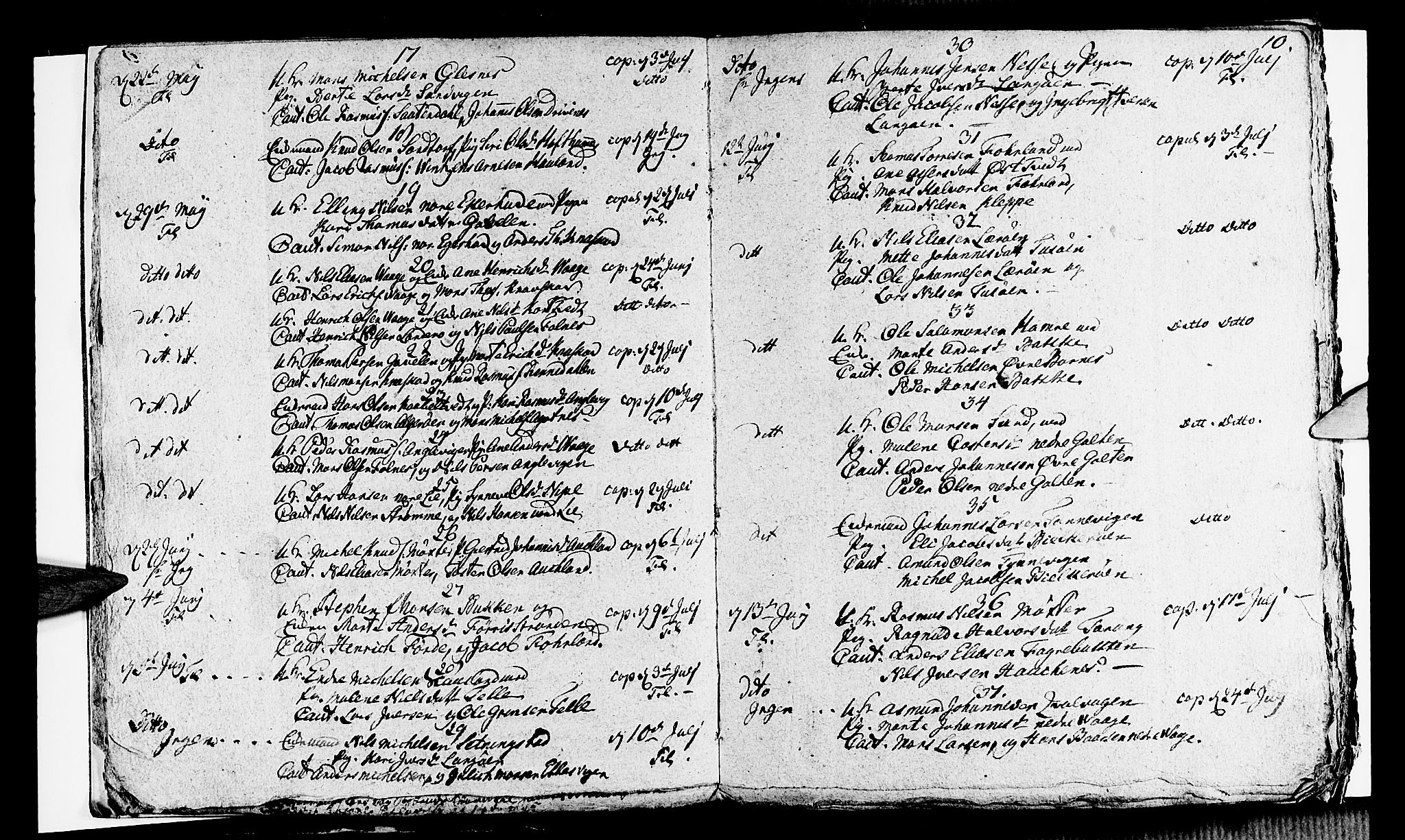 Sund sokneprestembete, SAB/A-99930: Parish register (official) no. A 8, 1788-1815, p. 10