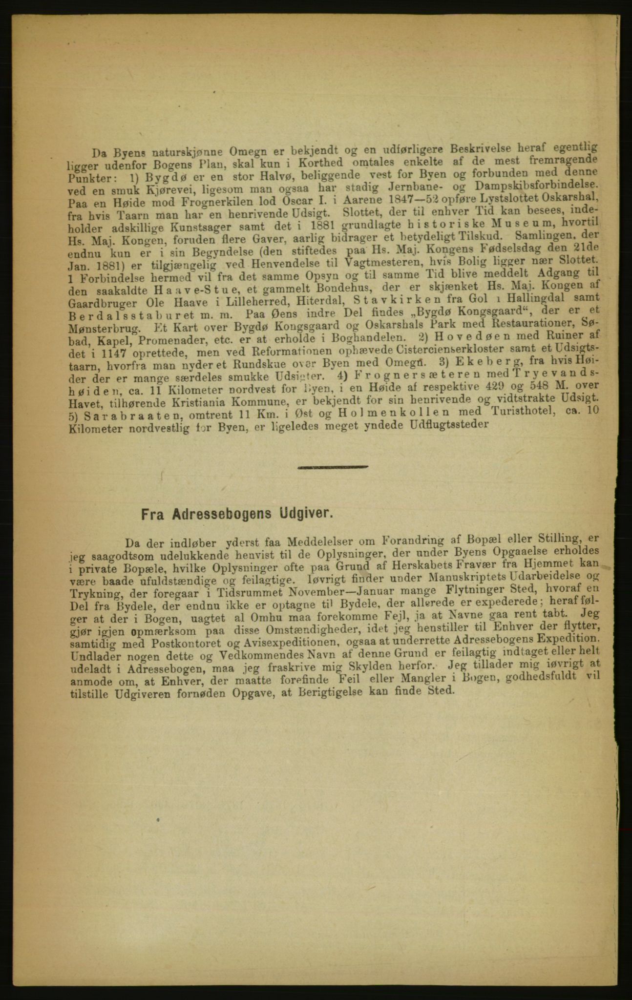 Kristiania/Oslo adressebok, PUBL/-, 1891, p. 16