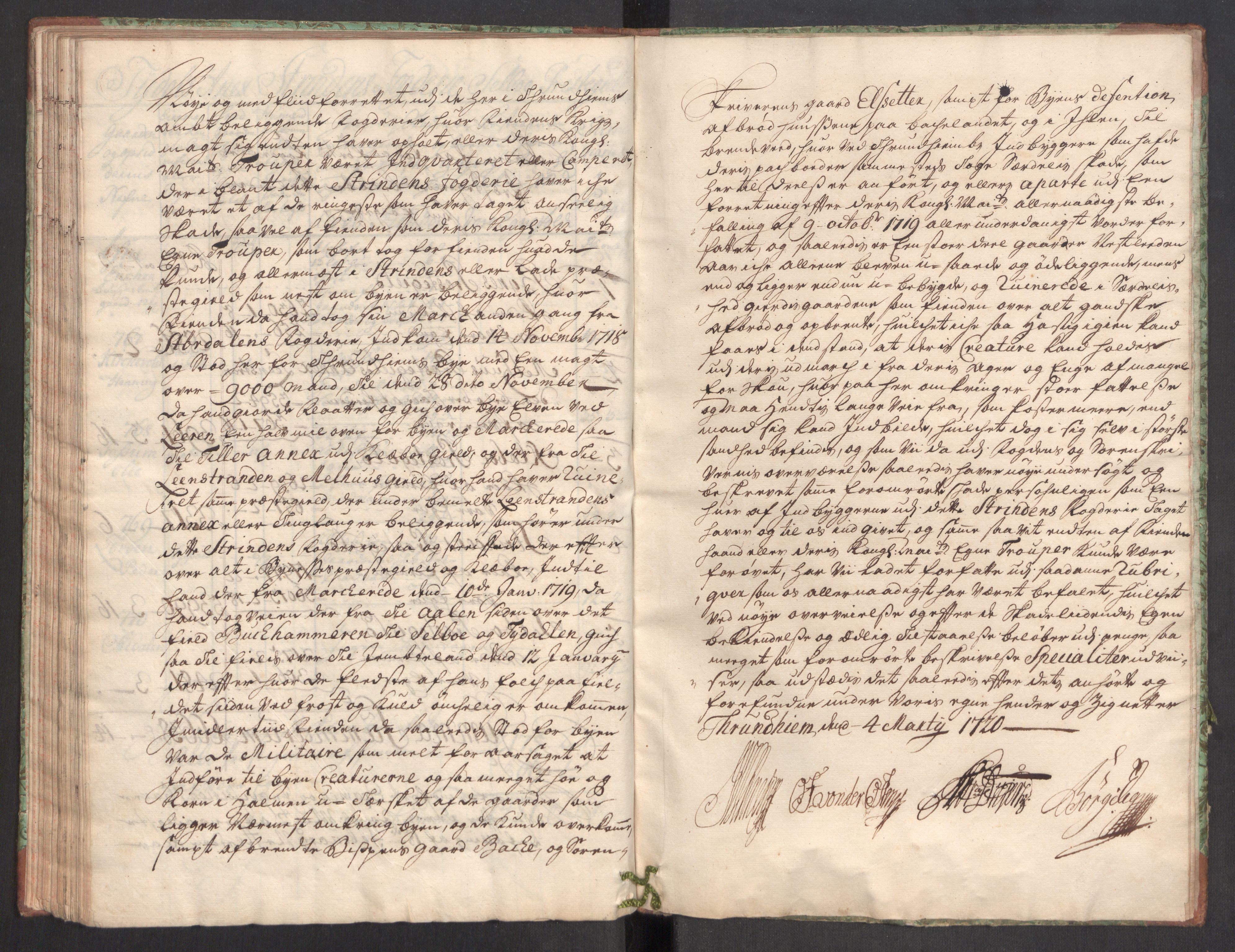 Rentekammeret inntil 1814, Realistisk ordnet avdeling, AV/RA-EA-4070/Ki/L0012: [S10]: Kommisjonsforretning over skader påført allmuen nordafjells i krigsåret 1718, 1718, p. 582