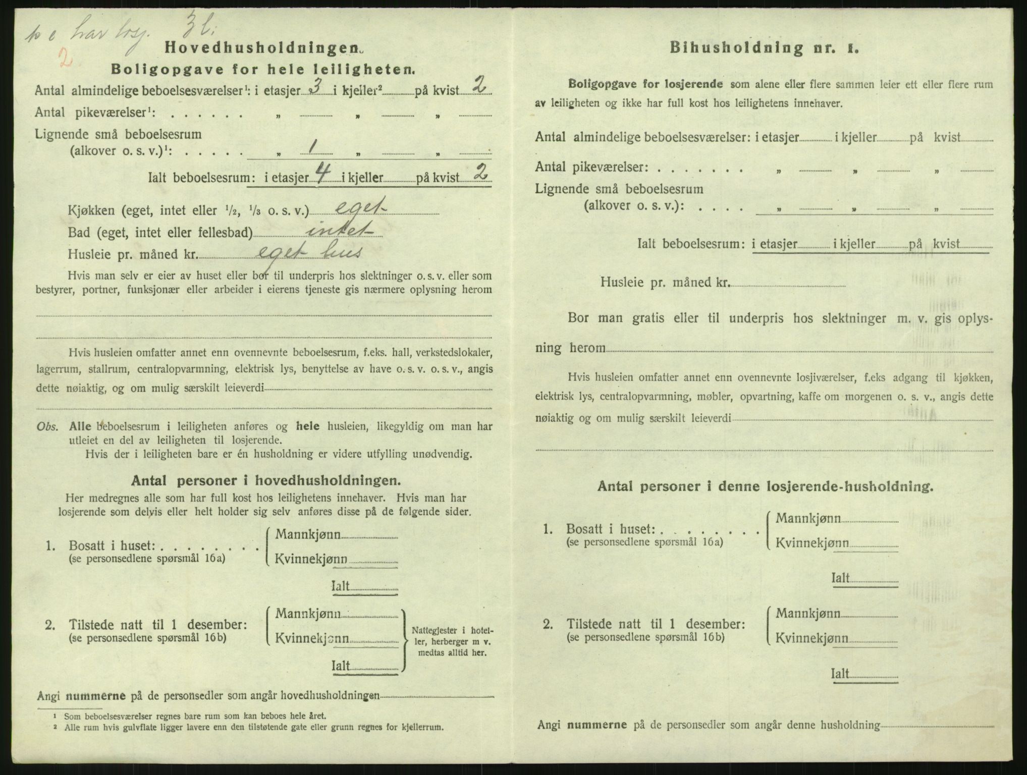 SAK, 1920 census for Grimstad, 1920, p. 1822