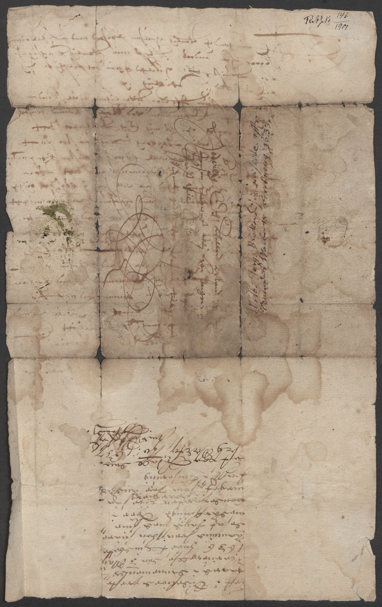 Riksarkivets diplomsamling, RA/EA-5965/F15/L0037: Prestearkiv - Hordaland, 1577-1733, p. 43