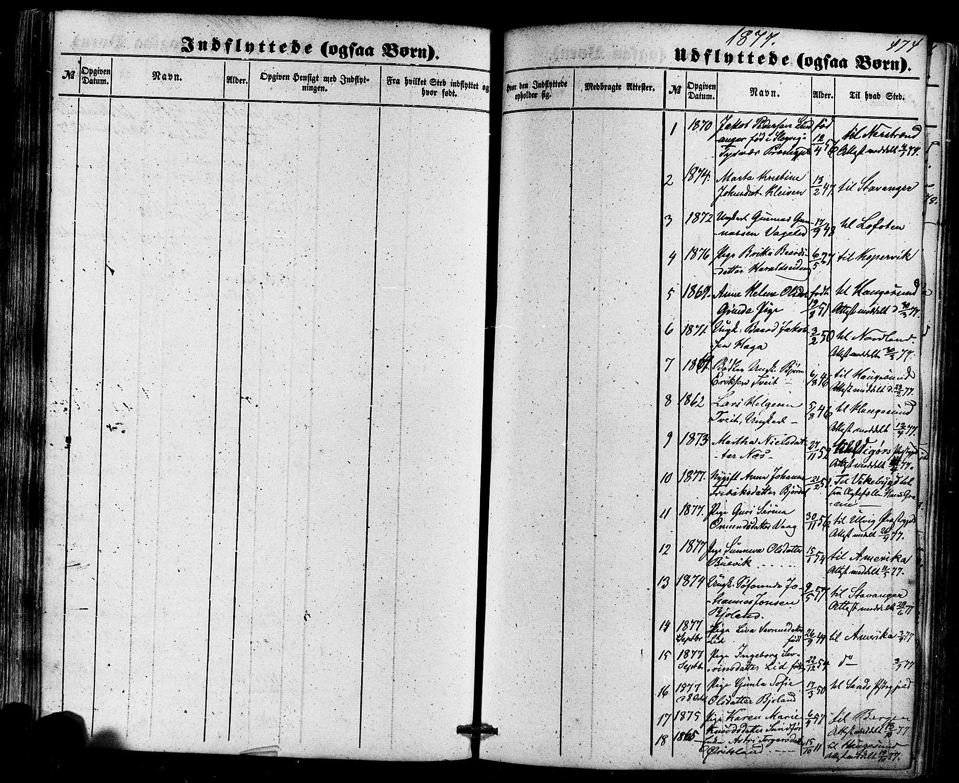 Skjold sokneprestkontor, AV/SAST-A-101847/H/Ha/Haa/L0008: Parish register (official) no. A 8, 1856-1882, p. 474