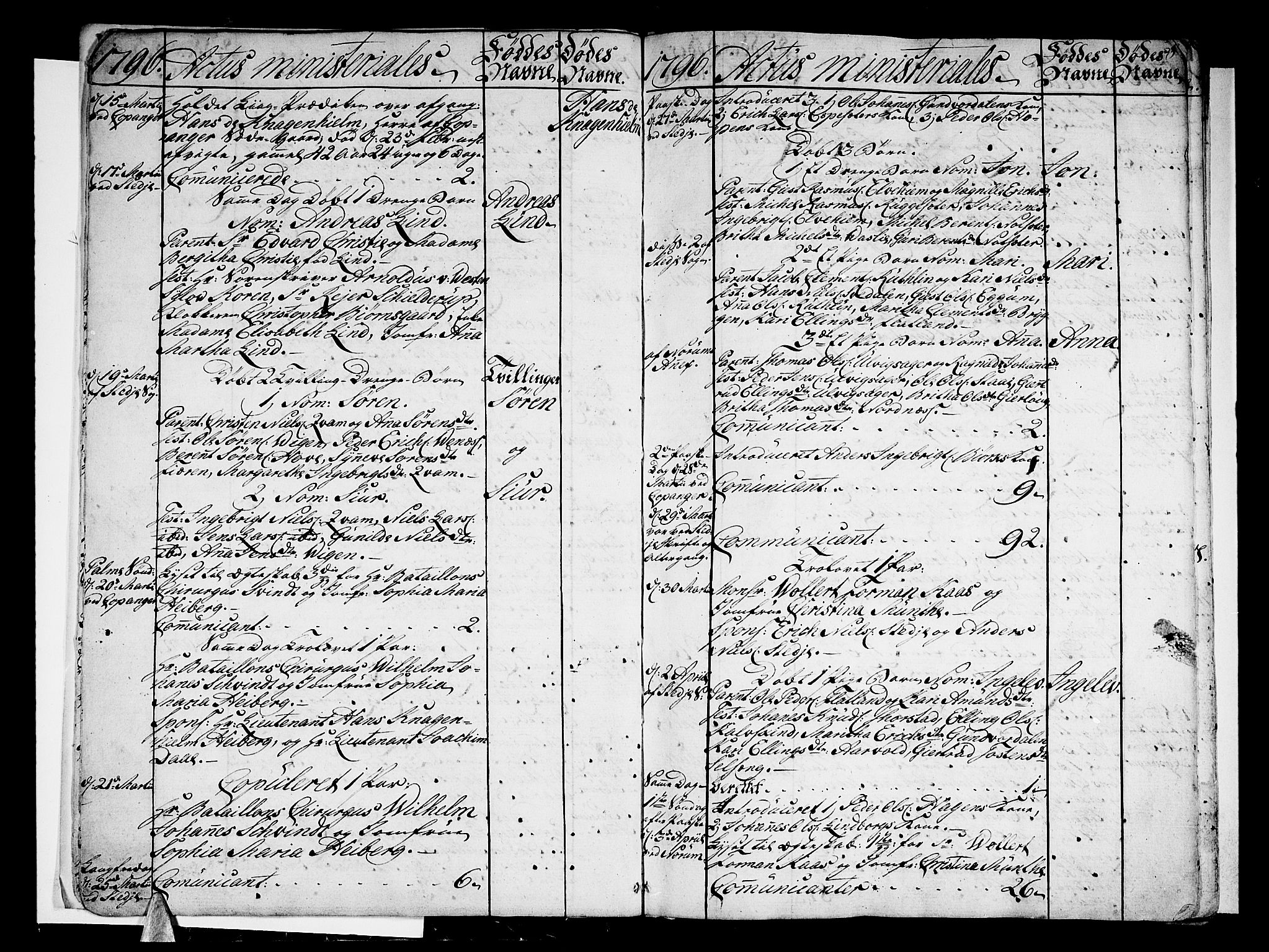 Sogndal sokneprestembete, AV/SAB-A-81301/H/Haa/Haaa/L0008: Parish register (official) no. A 8, 1795-1809, p. 8