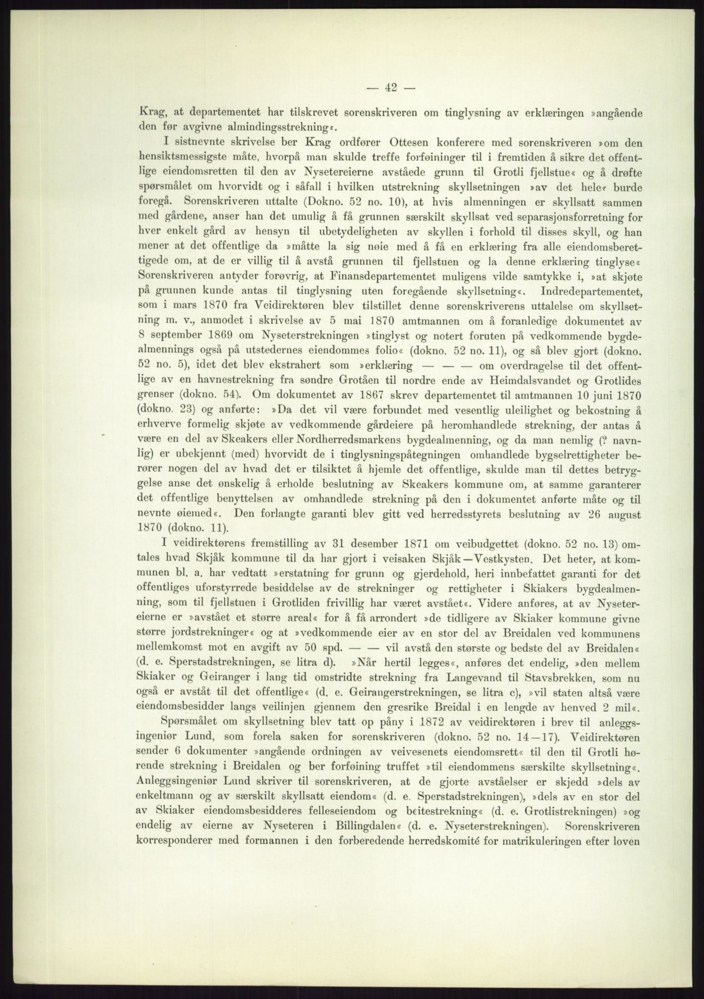 Høyfjellskommisjonen, AV/RA-S-1546/X/Xa/L0001: Nr. 1-33, 1909-1953, p. 2951