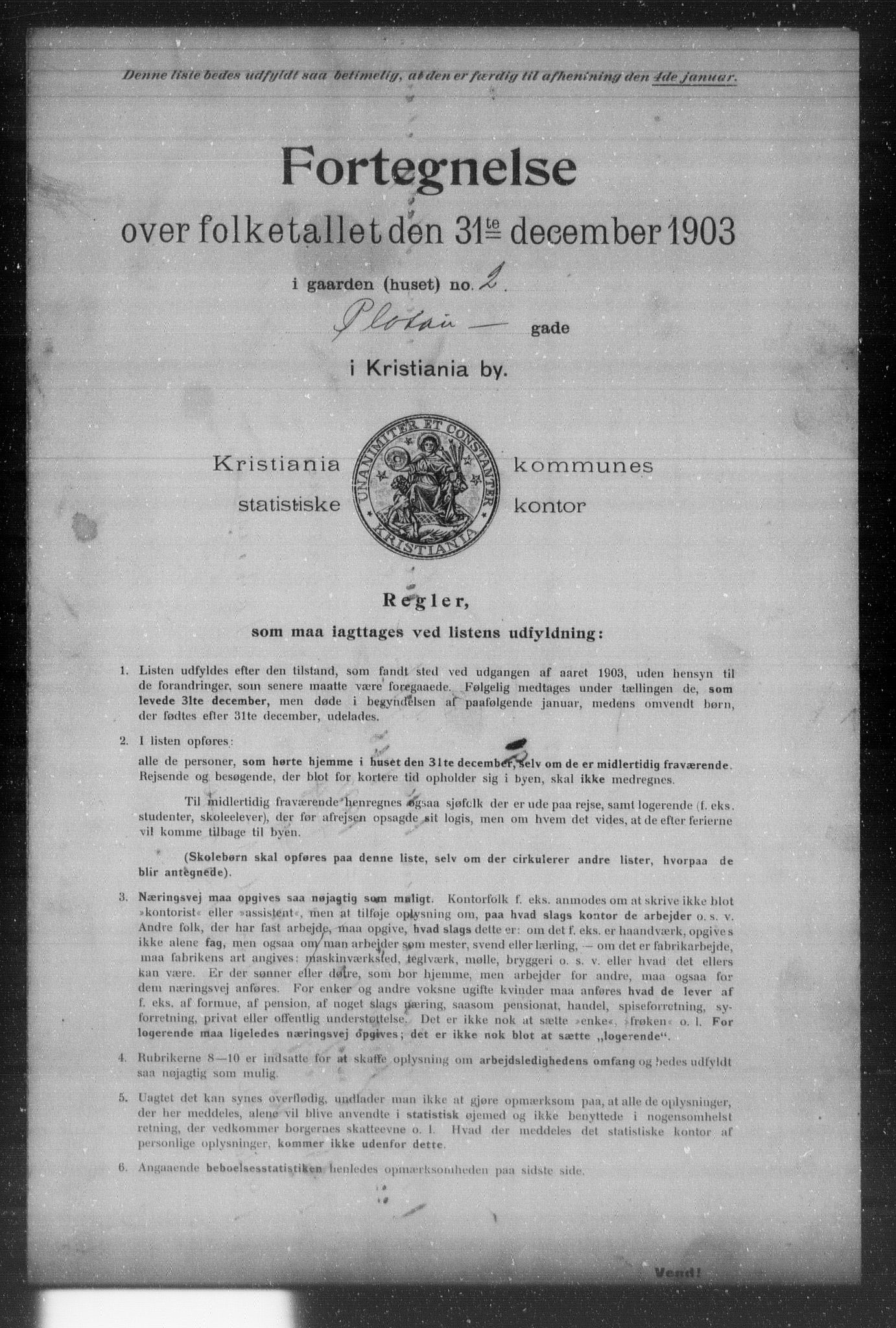 OBA, Municipal Census 1903 for Kristiania, 1903, p. 15778