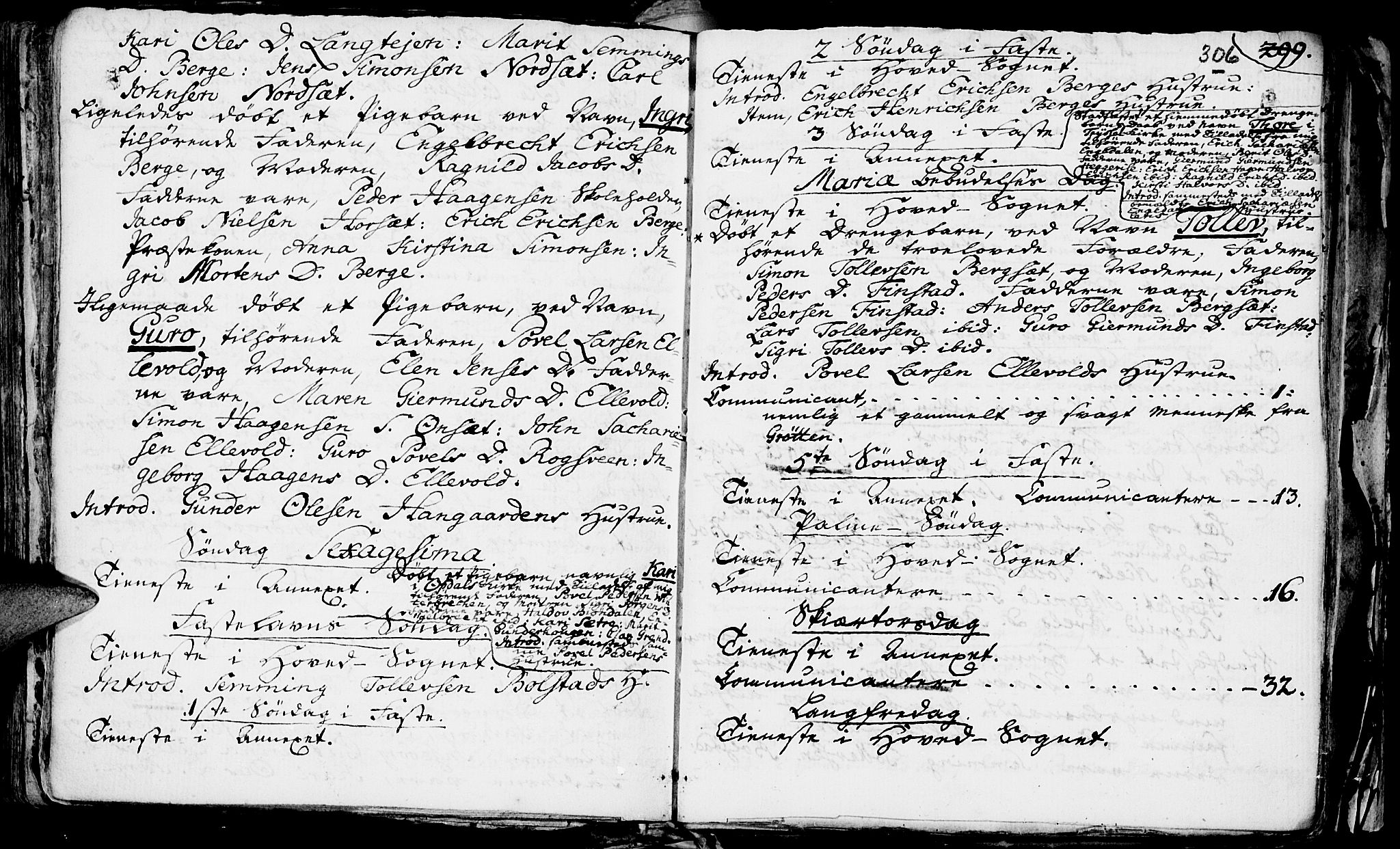 Rendalen prestekontor, AV/SAH-PREST-054/H/Ha/Haa/L0001: Parish register (official) no. 1, 1733-1787, p. 306