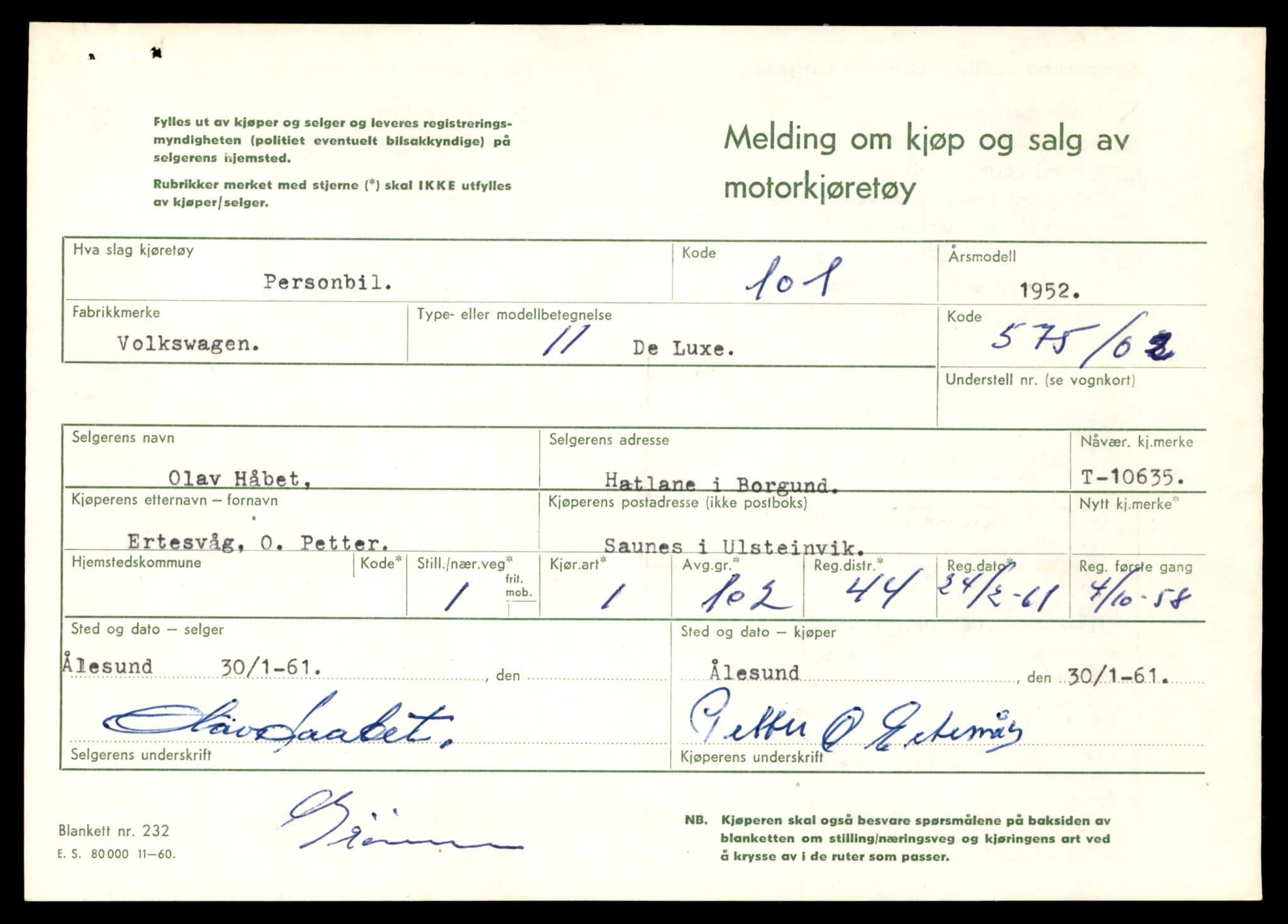 Møre og Romsdal vegkontor - Ålesund trafikkstasjon, AV/SAT-A-4099/F/Fe/L0022: Registreringskort for kjøretøy T 10584 - T 10694, 1927-1998, p. 1591