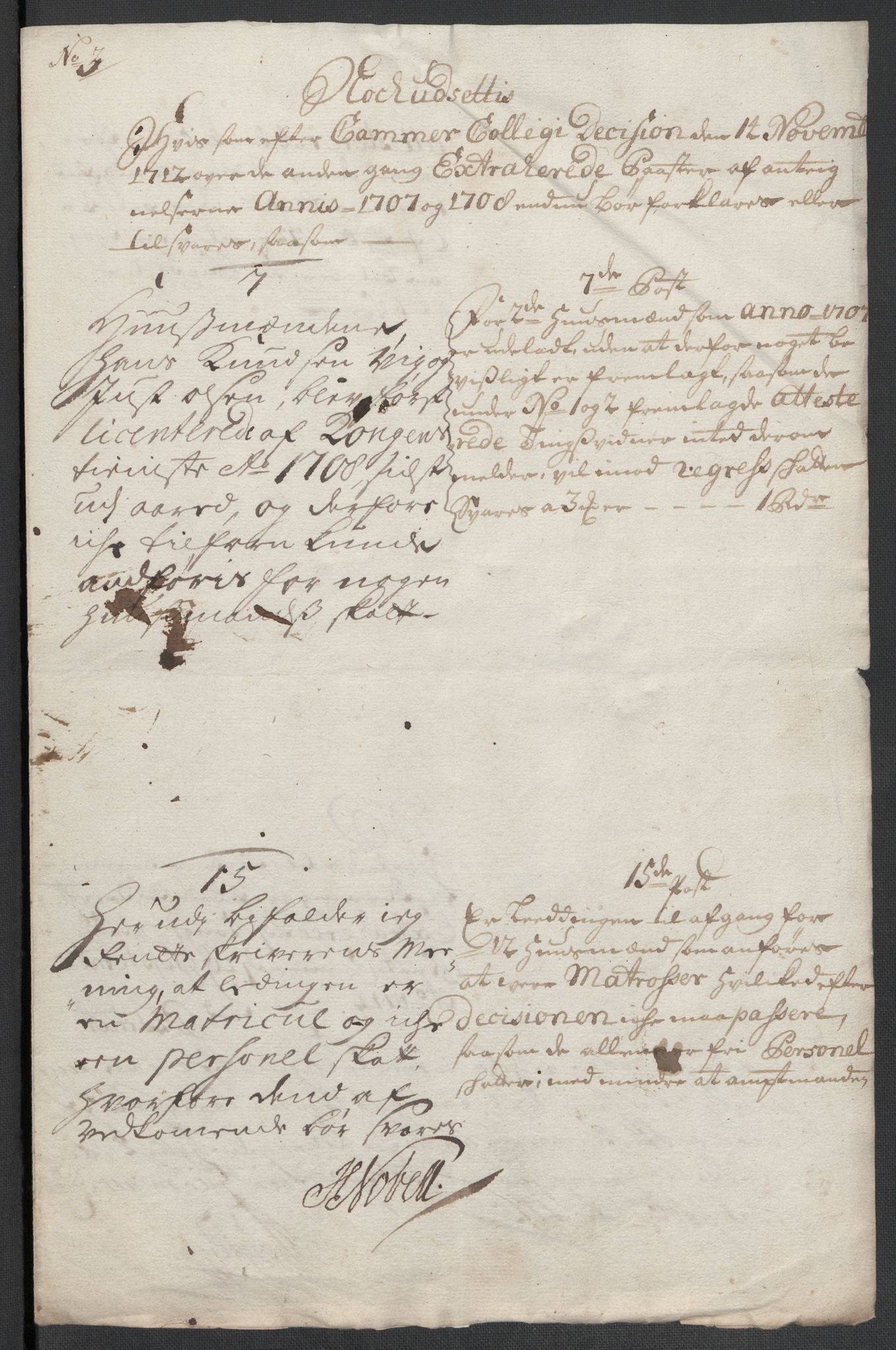 Rentekammeret inntil 1814, Reviderte regnskaper, Fogderegnskap, AV/RA-EA-4092/R55/L3659: Fogderegnskap Romsdal, 1709-1710, p. 251