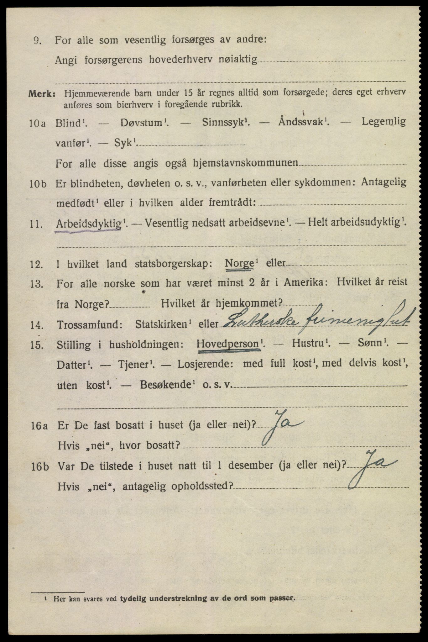 SAKO, 1920 census for Horten, 1920, p. 25410