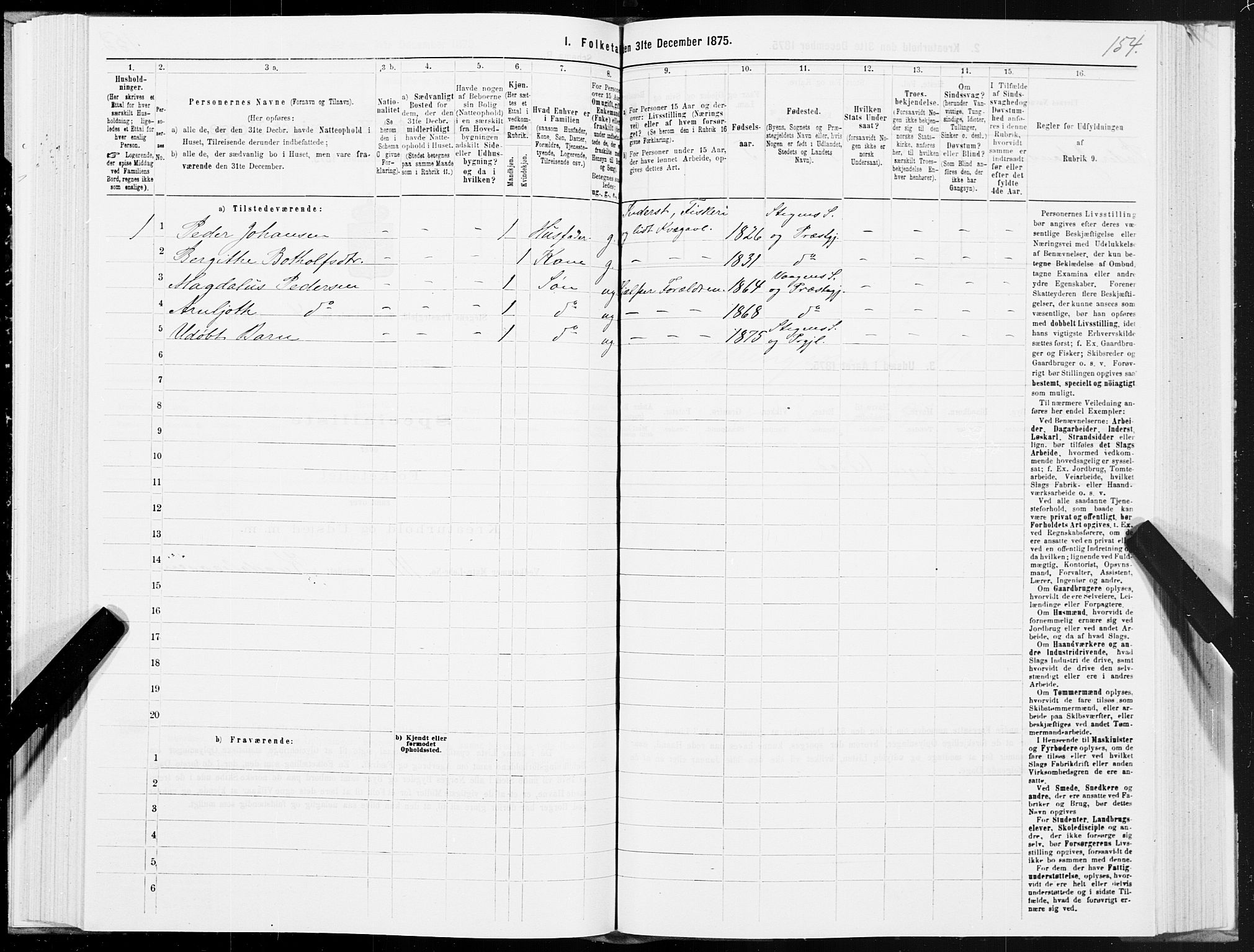 SAT, 1875 census for 1848P Steigen, 1875, p. 2154