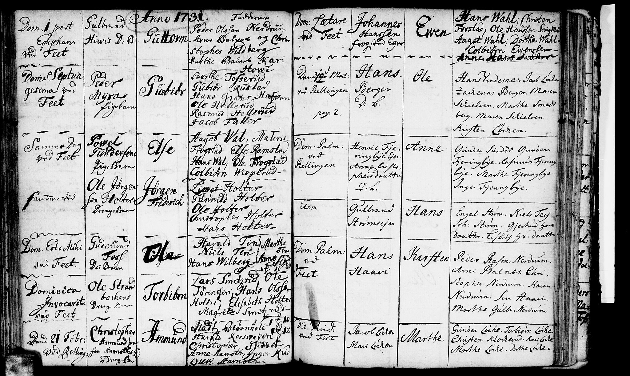 Fet prestekontor Kirkebøker, AV/SAO-A-10370a/F/Fa/L0001: Parish register (official) no. I 1, 1716-1751, p. 93