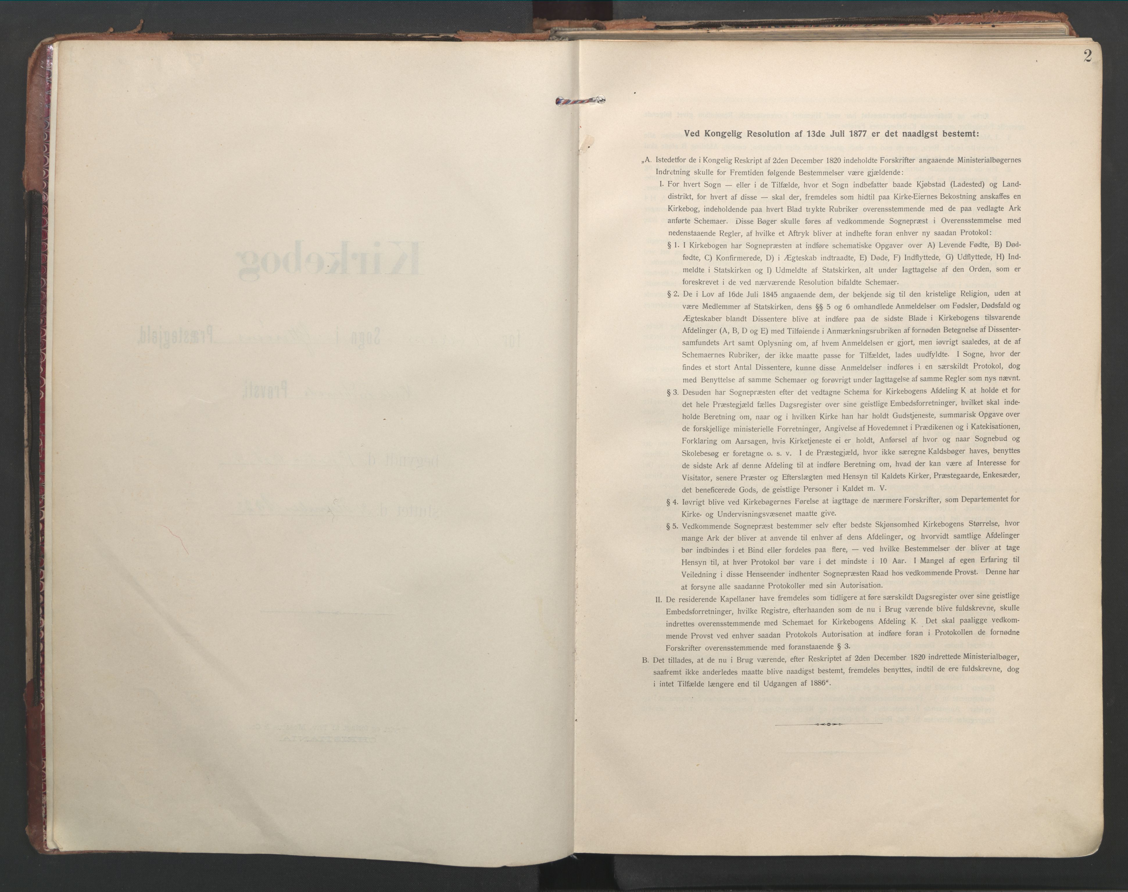 Ministerialprotokoller, klokkerbøker og fødselsregistre - Nord-Trøndelag, SAT/A-1458/744/L0421: Parish register (official) no. 744A05, 1905-1930, p. 2