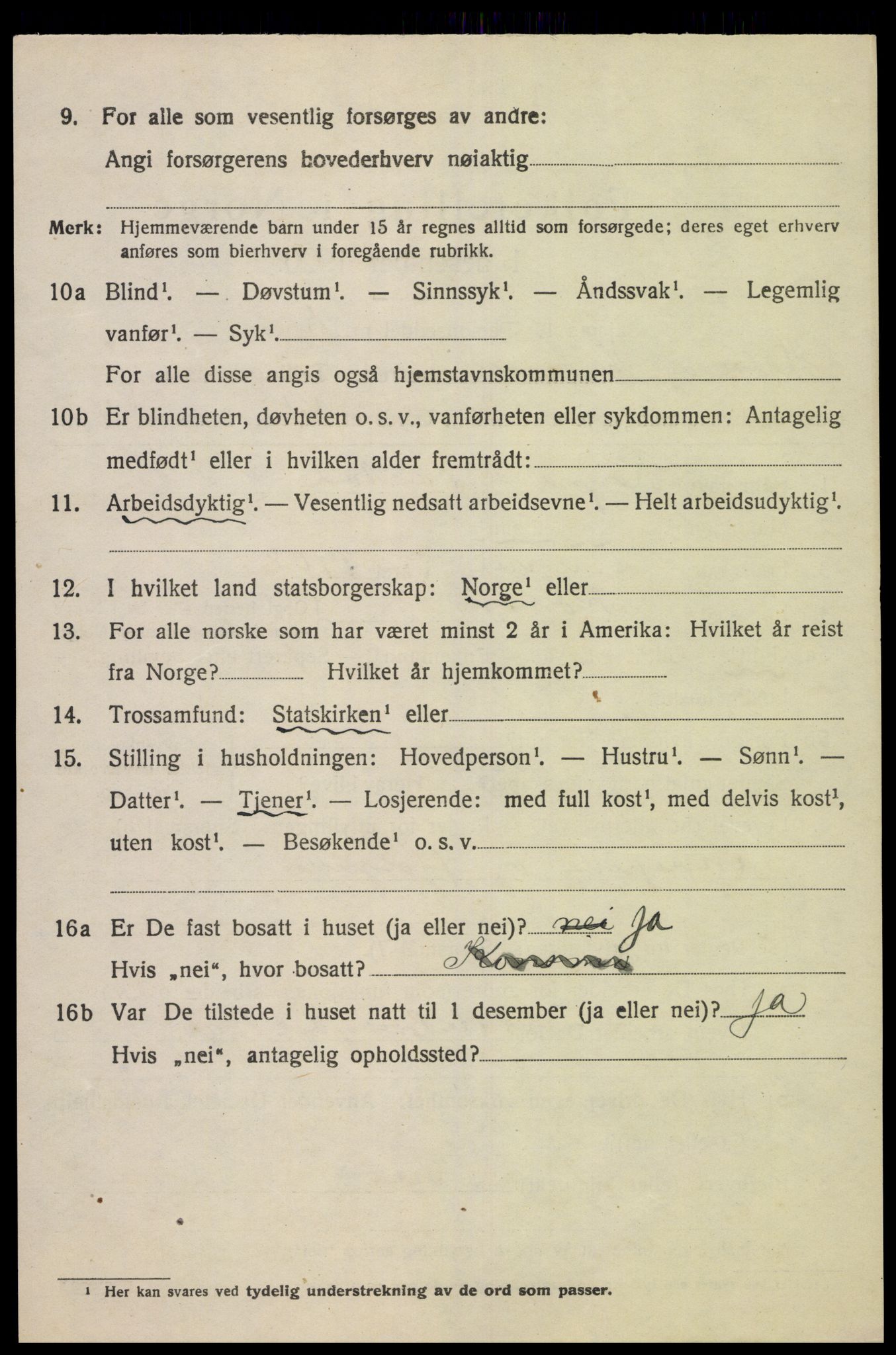 SAK, 1920 census for Halse og Harkmark, 1920, p. 4260