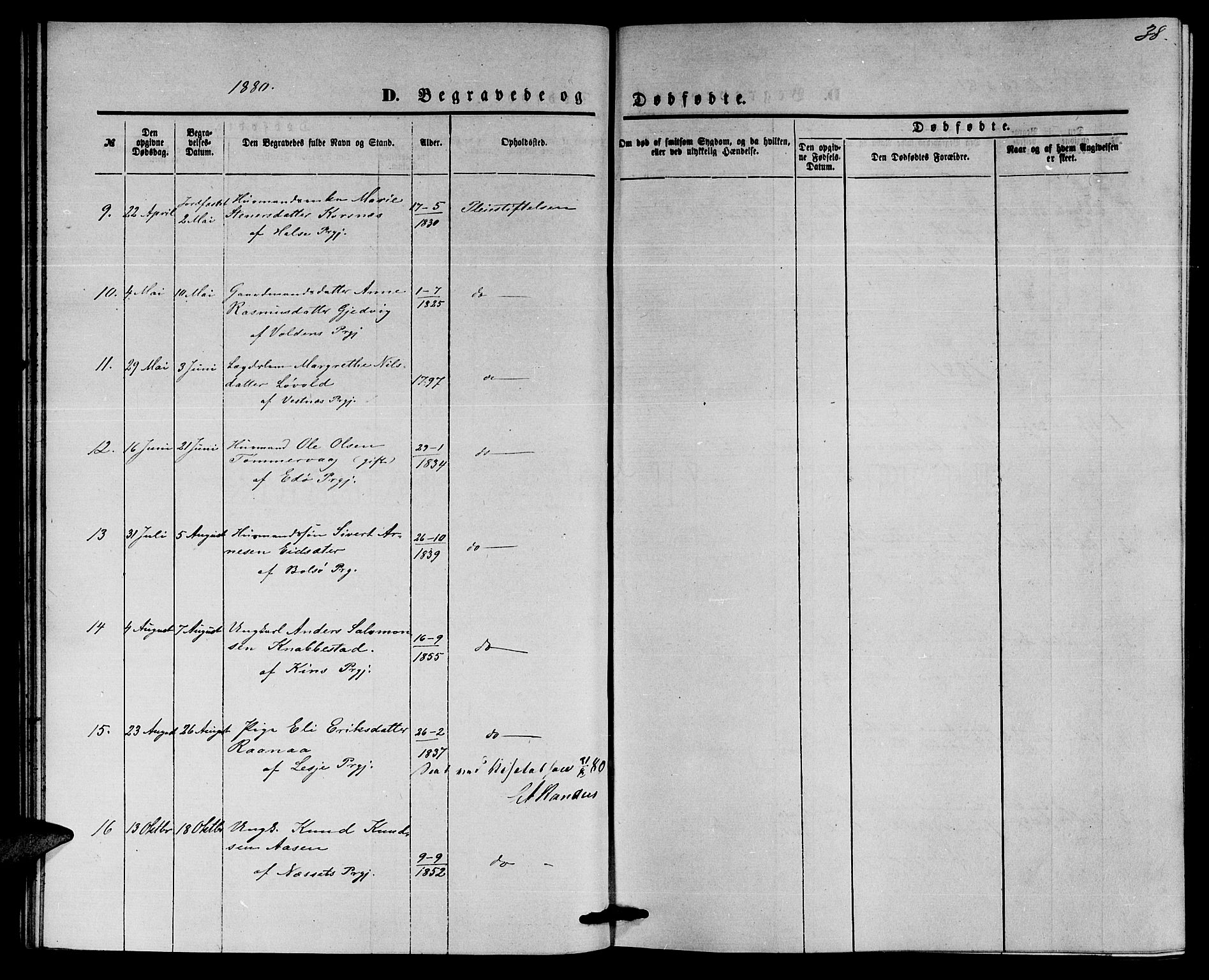 Ministerialprotokoller, klokkerbøker og fødselsregistre - Møre og Romsdal, SAT/A-1454/559/L0715: Parish register (copy) no. 559C01, 1869-1886, p. 38
