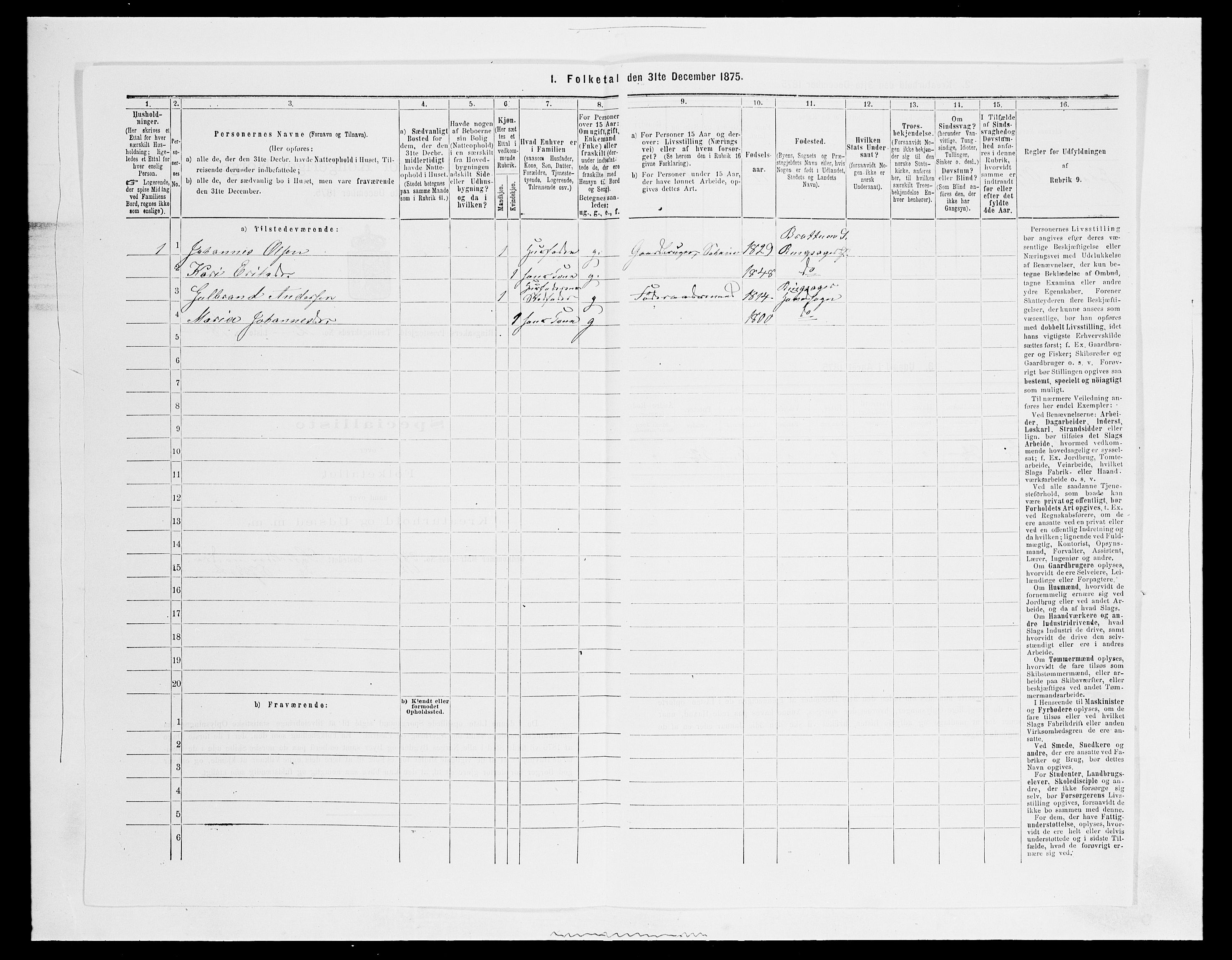 SAH, 1875 census for 0412P Ringsaker, 1875, p. 2565