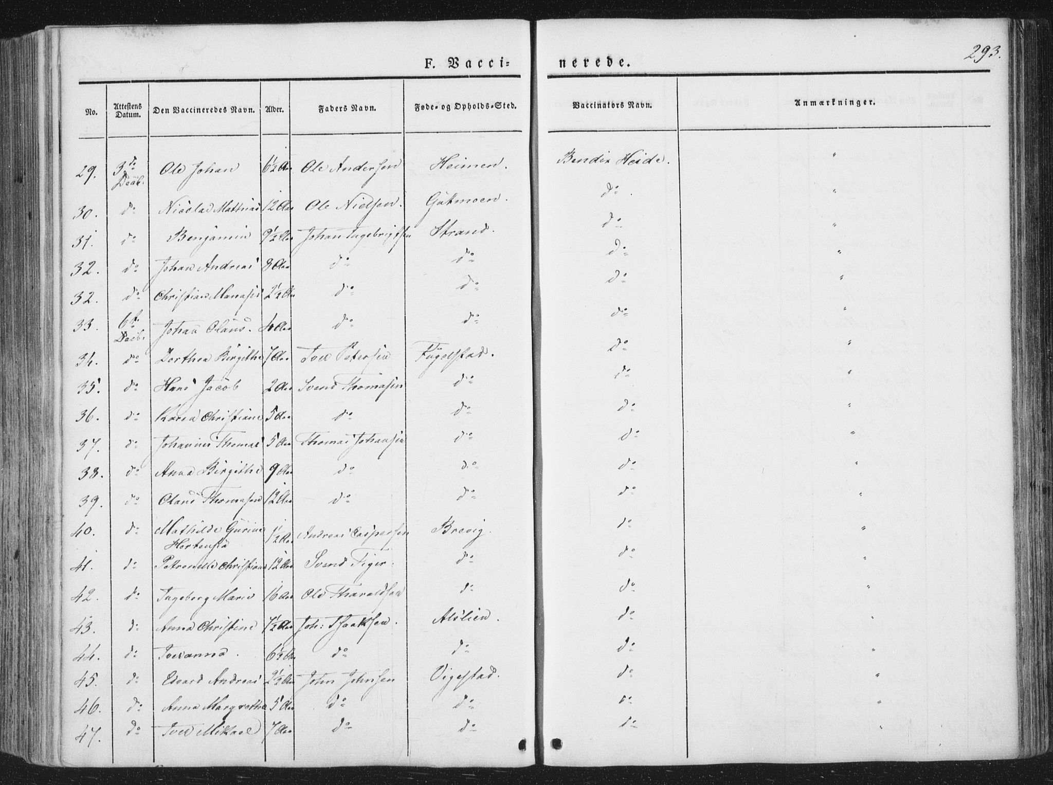 Ministerialprotokoller, klokkerbøker og fødselsregistre - Nordland, AV/SAT-A-1459/810/L0144: Parish register (official) no. 810A07 /1, 1841-1862, p. 293