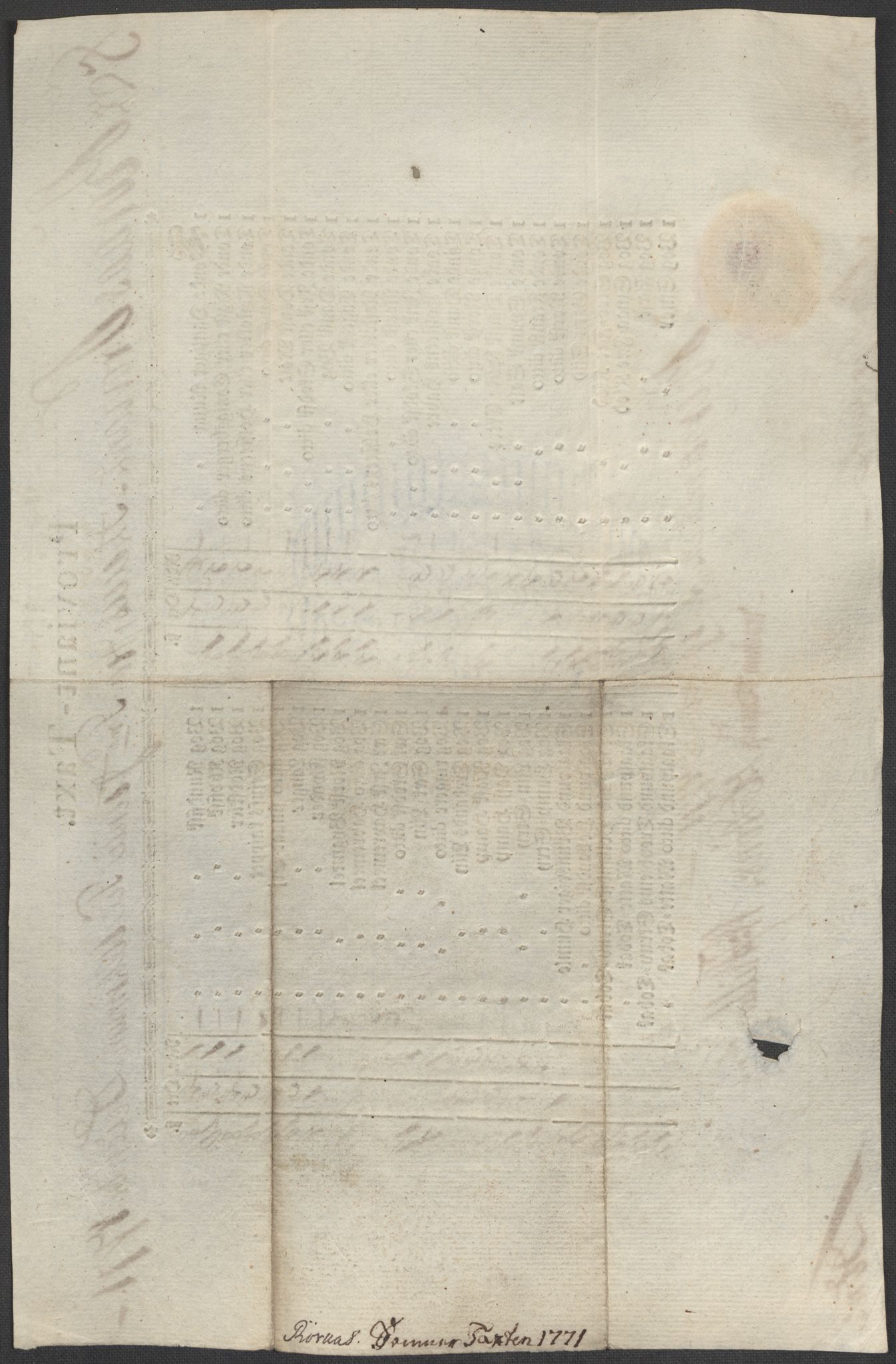 Røros kobberverk, SAT/PA-0211/1/12/L0021: 12.20.9 Provianttakster, 1765-1824, p. 29
