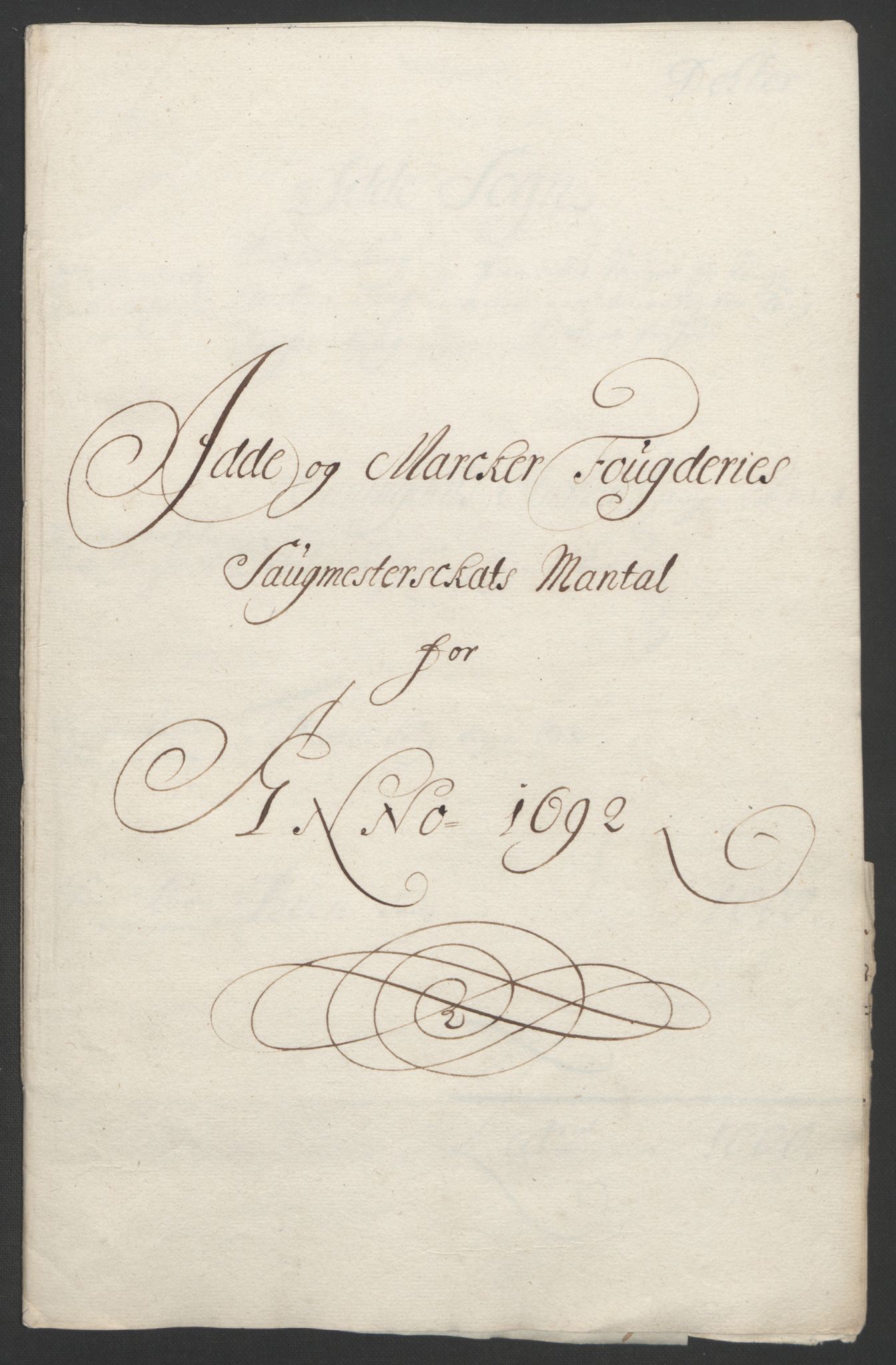 Rentekammeret inntil 1814, Reviderte regnskaper, Fogderegnskap, RA/EA-4092/R01/L0011: Fogderegnskap Idd og Marker, 1692-1693, p. 89