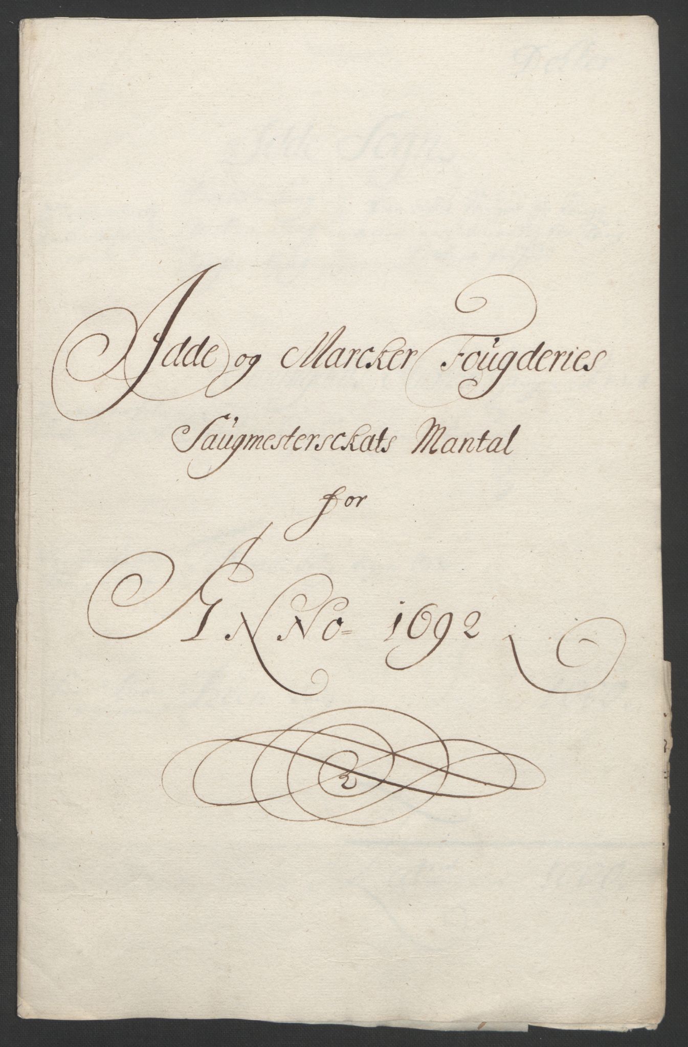 Rentekammeret inntil 1814, Reviderte regnskaper, Fogderegnskap, AV/RA-EA-4092/R01/L0011: Fogderegnskap Idd og Marker, 1692-1693, p. 89