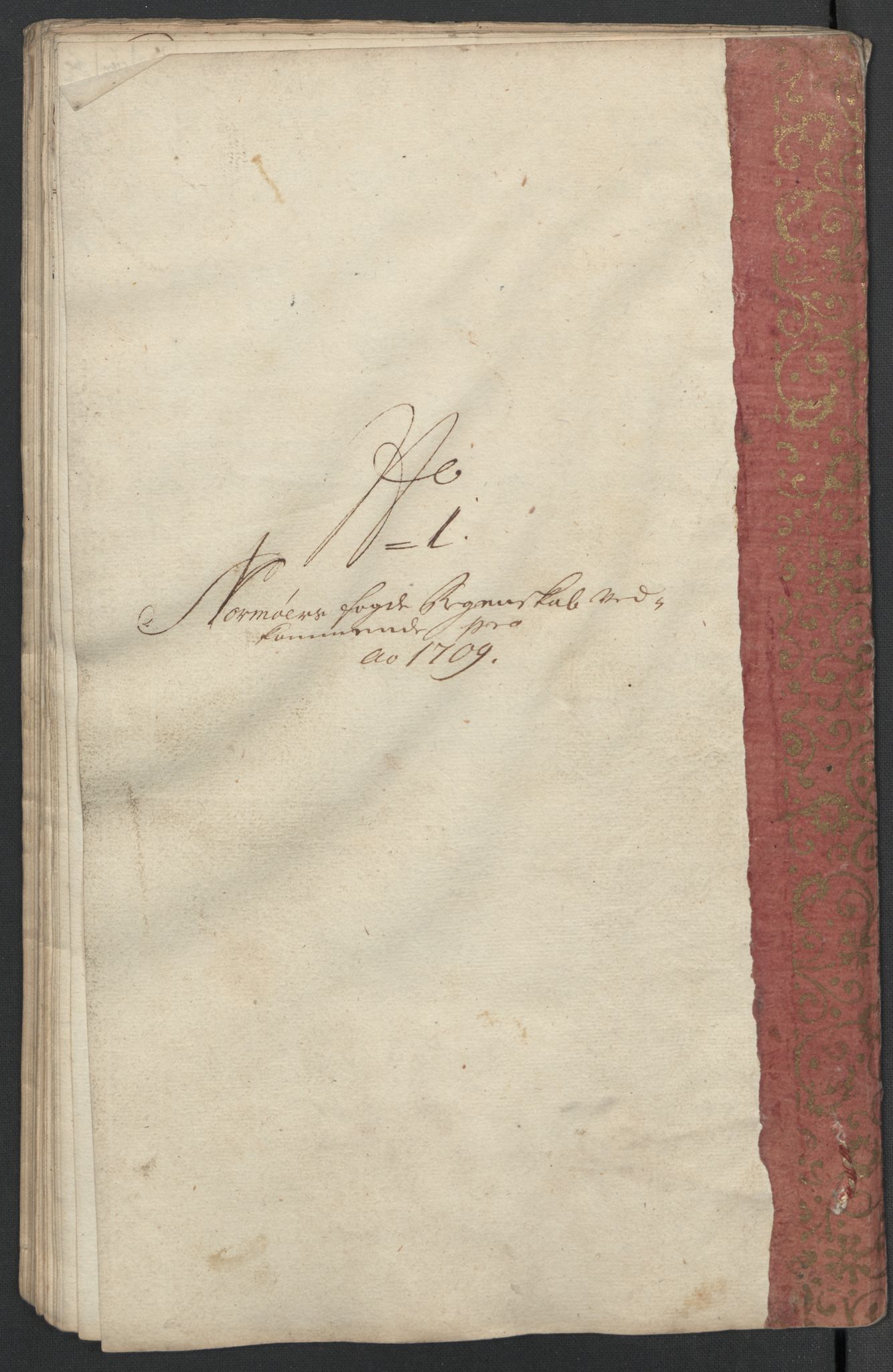 Rentekammeret inntil 1814, Reviderte regnskaper, Fogderegnskap, RA/EA-4092/R56/L3744: Fogderegnskap Nordmøre, 1709-1710, p. 83