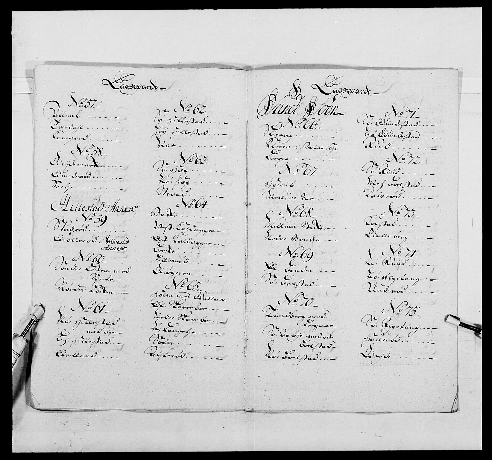 Kommanderende general (KG I) med Det norske krigsdirektorium, AV/RA-EA-5419/E/Ea/L0494: Smålenske regiment, 1697-1717, p. 476