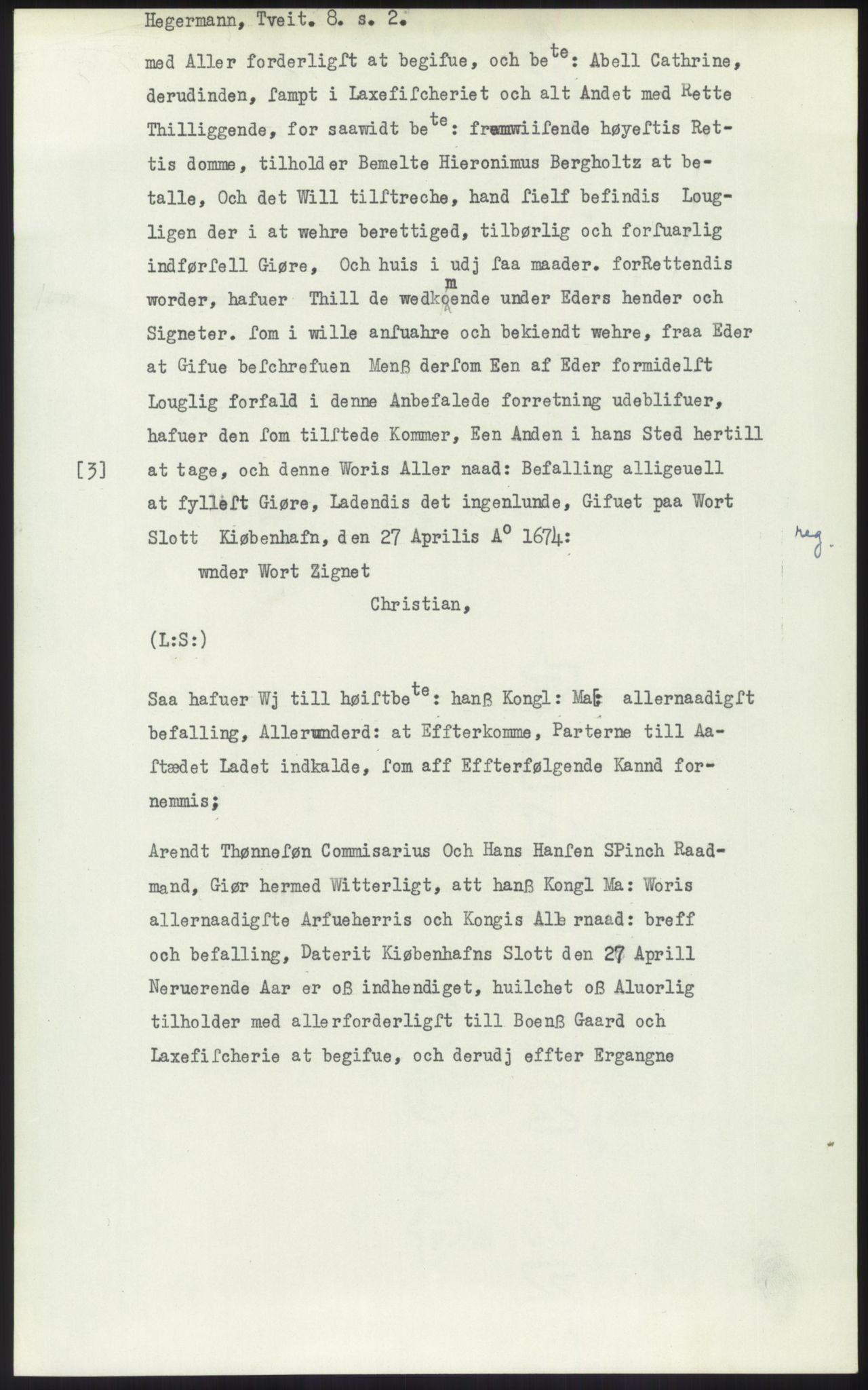 Samlinger til kildeutgivelse, Diplomavskriftsamlingen, AV/RA-EA-4053/H/Ha, p. 1426