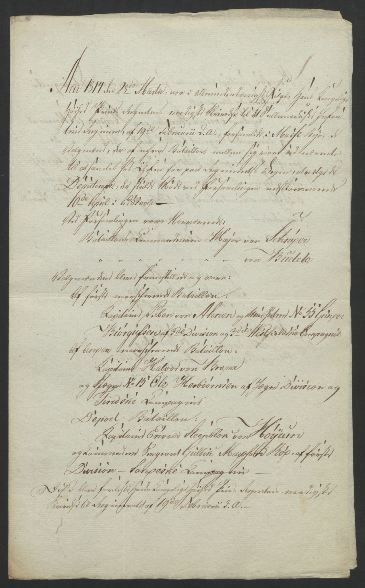 Statsrådssekretariatet, RA/S-1001/D/Db/L0007: Fullmakter for Eidsvollsrepresentantene i 1814. , 1814, p. 114