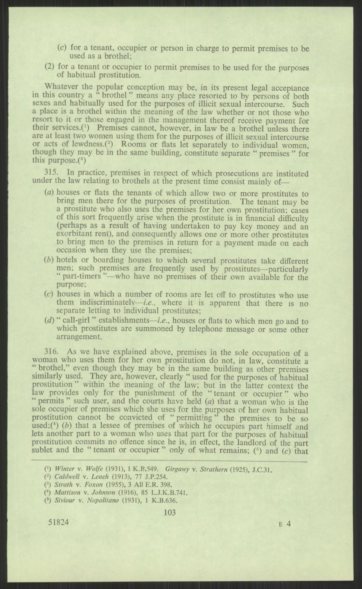 Justisdepartementet, Lovavdelingen, AV/RA-S-3212/D/De/L0029/0001: Straffeloven / Straffelovens revisjon: 5 - Ot. prp. nr.  41 - 1945: Homoseksualiet. 3 mapper, 1956-1970, p. 687