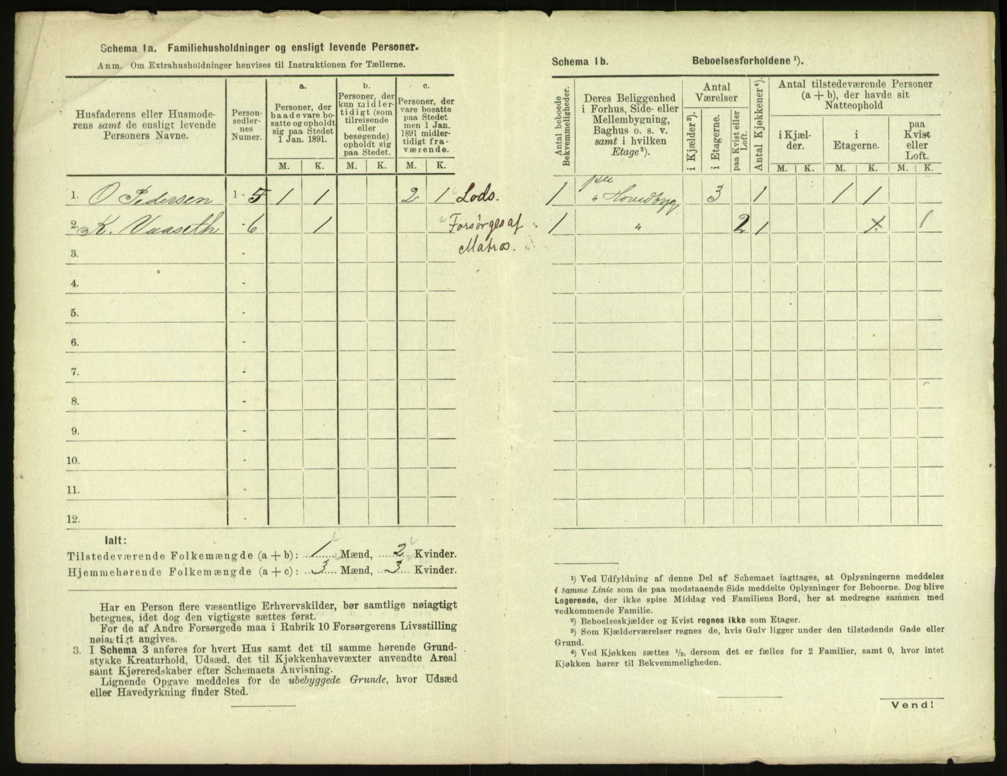 RA, 1891 census for 1601 Trondheim, 1891, p. 2195