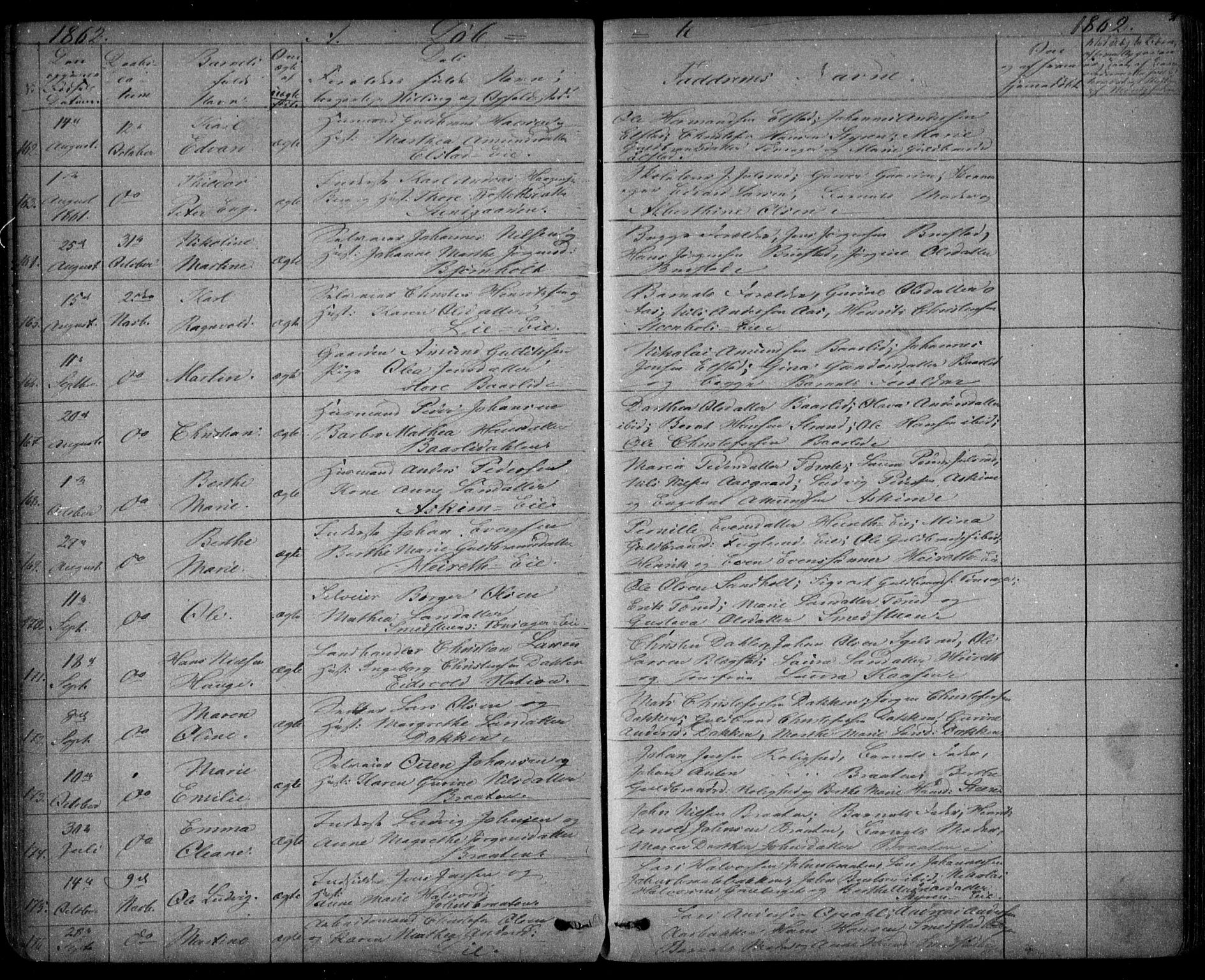 Eidsvoll prestekontor Kirkebøker, AV/SAO-A-10888/G/Ga/L0001: Parish register (copy) no. I 1, 1861-1866, p. 31