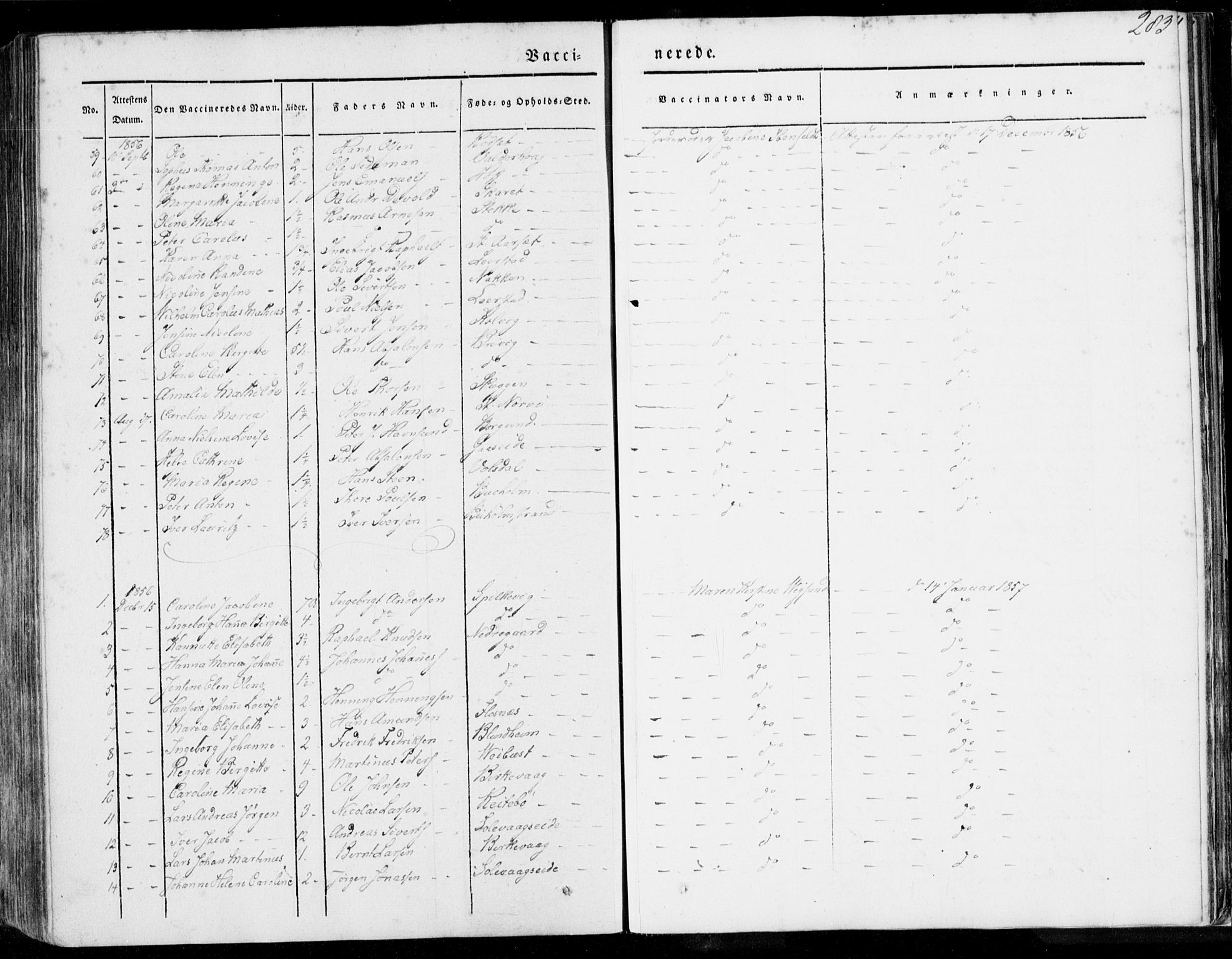 Ministerialprotokoller, klokkerbøker og fødselsregistre - Møre og Romsdal, AV/SAT-A-1454/528/L0396: Parish register (official) no. 528A07, 1839-1847, p. 283