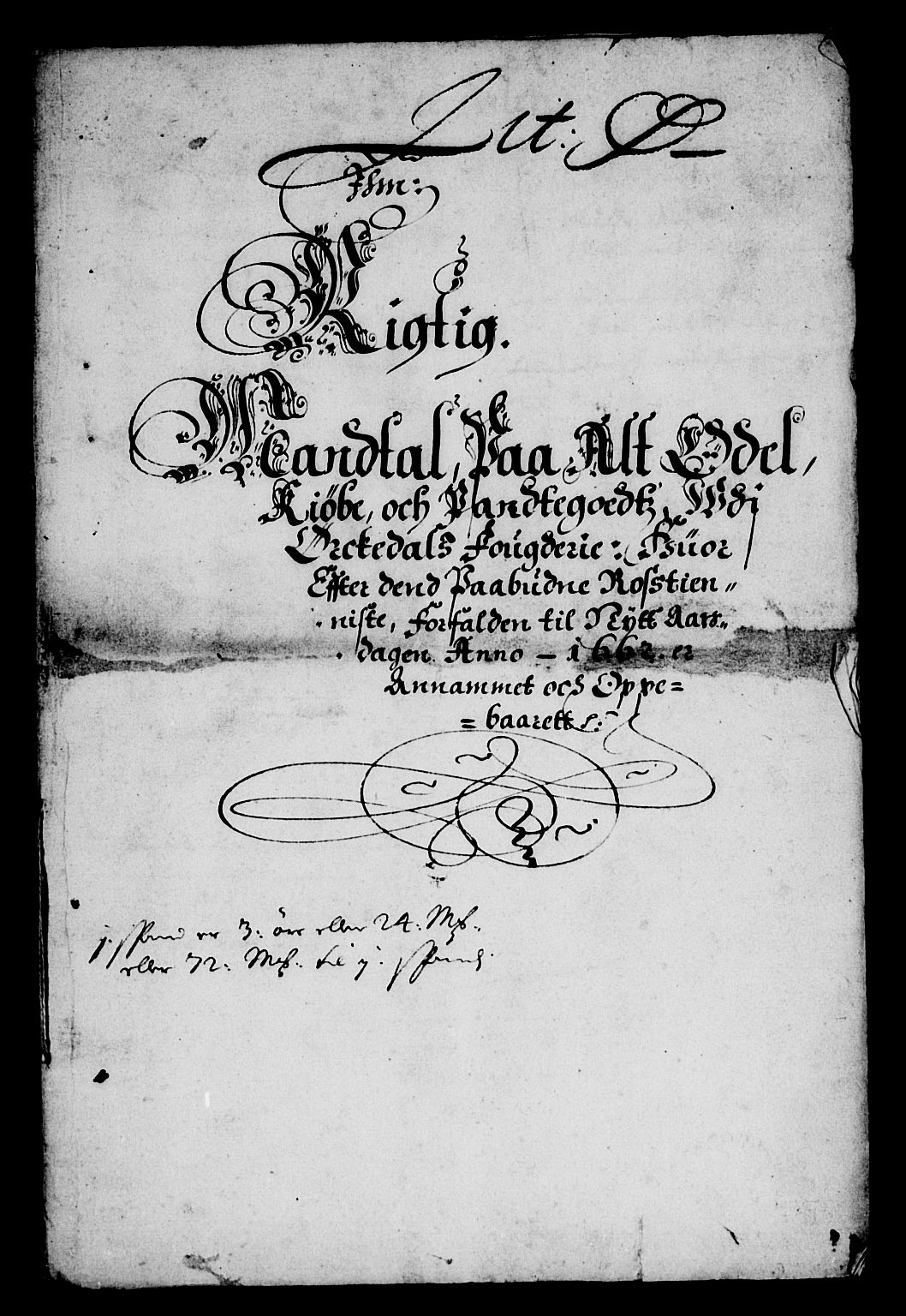 Rentekammeret inntil 1814, Reviderte regnskaper, Lensregnskaper, AV/RA-EA-5023/R/Rb/Rbw/L0148: Trondheim len, 1661