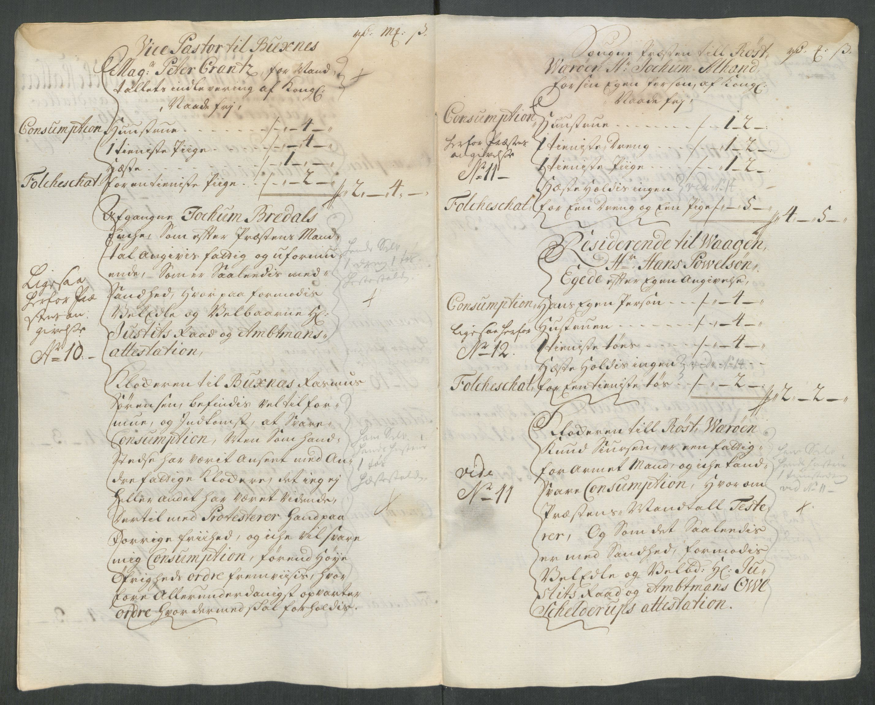 Rentekammeret inntil 1814, Reviderte regnskaper, Fogderegnskap, AV/RA-EA-4092/R67/L4682: Fogderegnskap Vesterålen, Andenes og Lofoten, 1716, p. 93