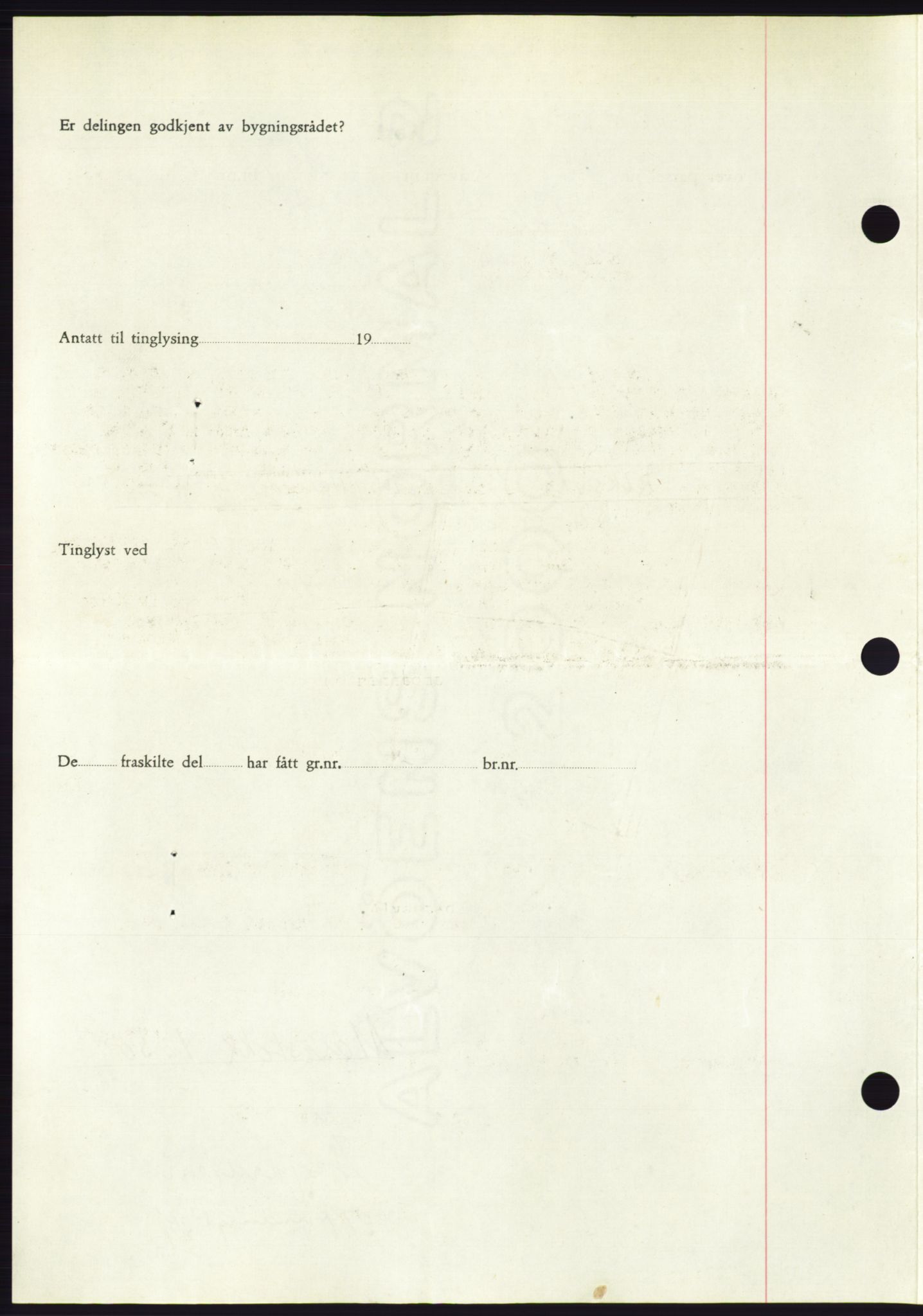 Søre Sunnmøre sorenskriveri, AV/SAT-A-4122/1/2/2C/L0085: Mortgage book no. 11A, 1949-1949, Diary no: : 1803/1949