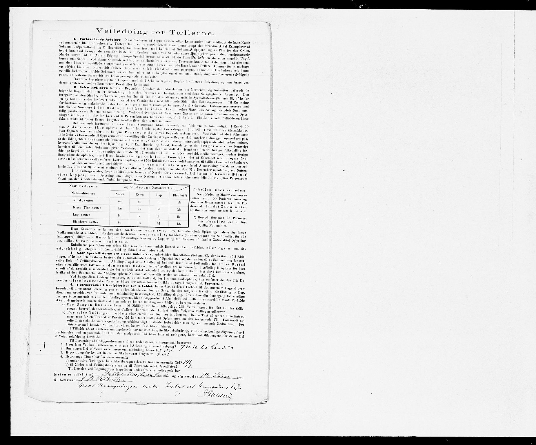 SAB, 1875 census for 1280P Årstad, 1875, p. 8
