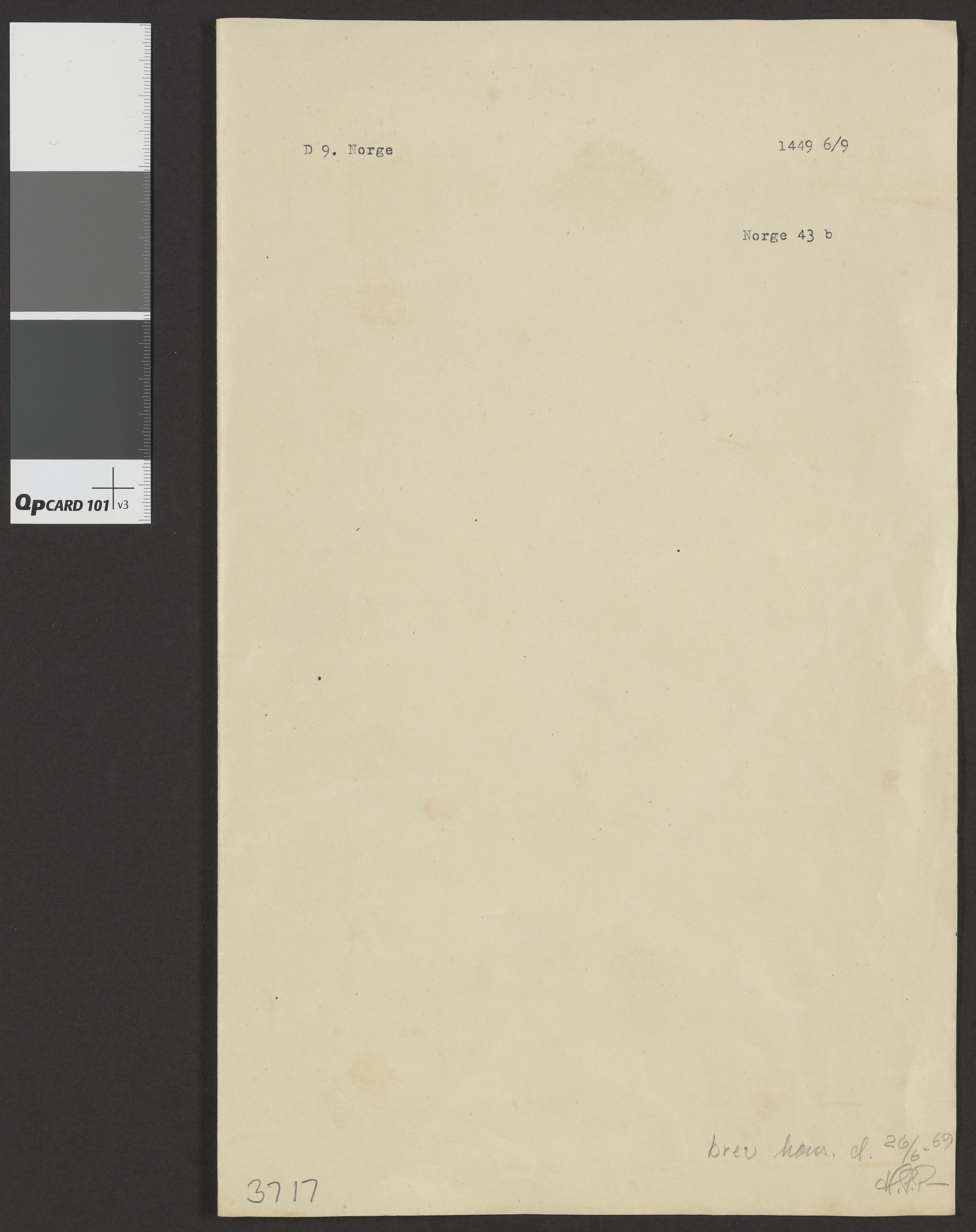 Riksarkivets diplomsamling, AV/RA-EA-5965/F06/L0026: Dokument nr. 43a-b, 1449