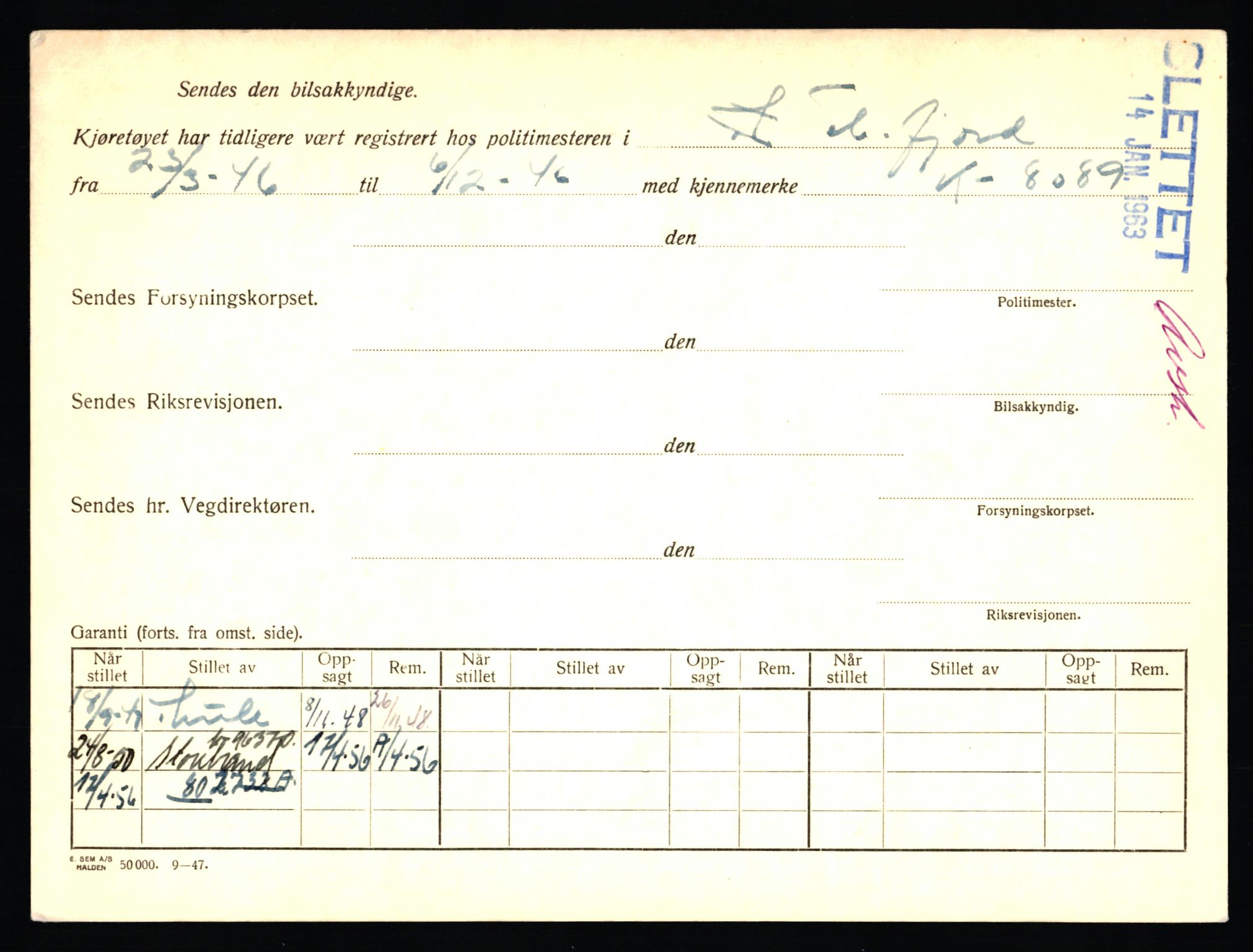 Stavanger trafikkstasjon, AV/SAST-A-101942/0/F/L0025: L-13500 - L-13999, 1930-1971, p. 1036