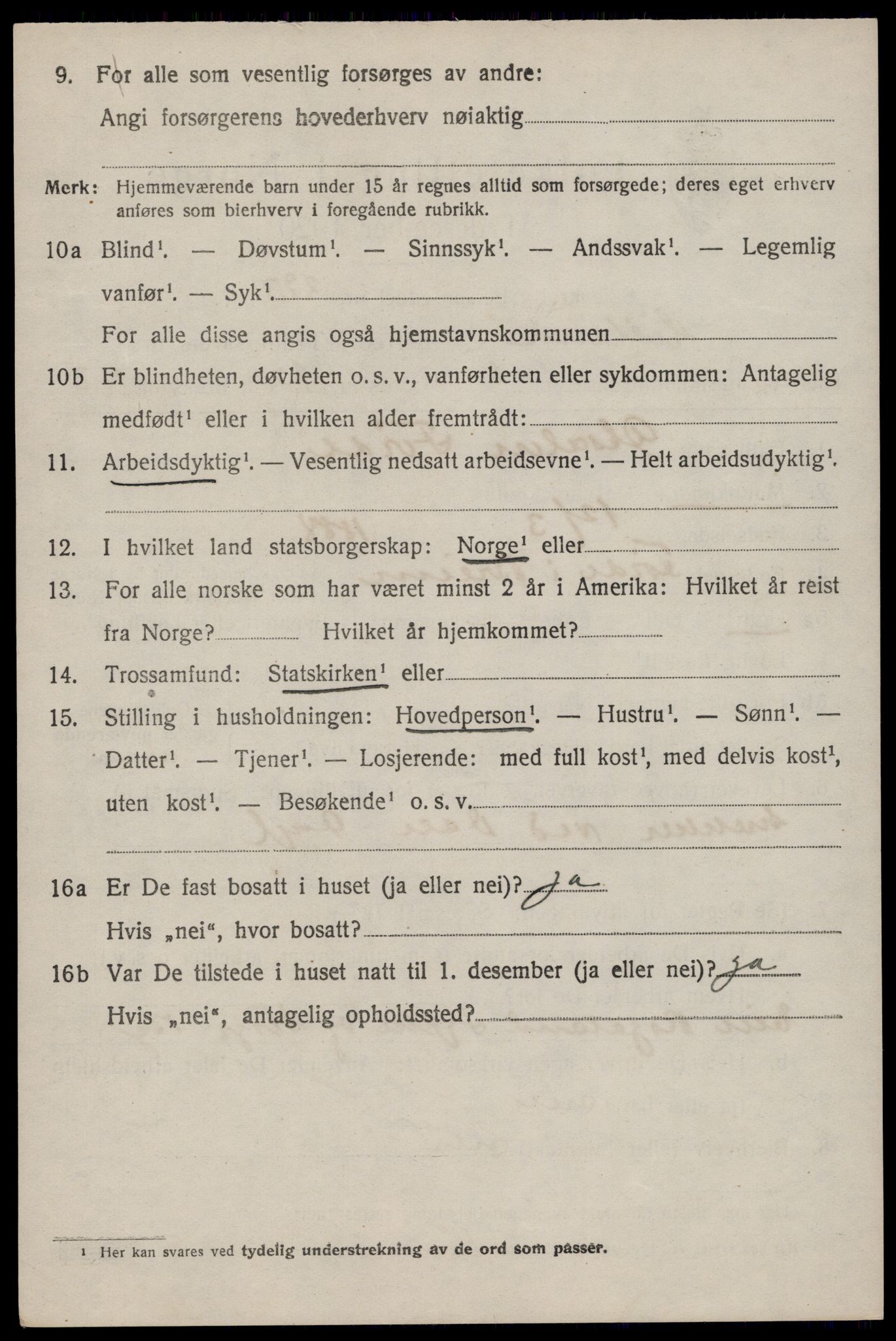 SAST, 1920 census for Hetland, 1920, p. 22802