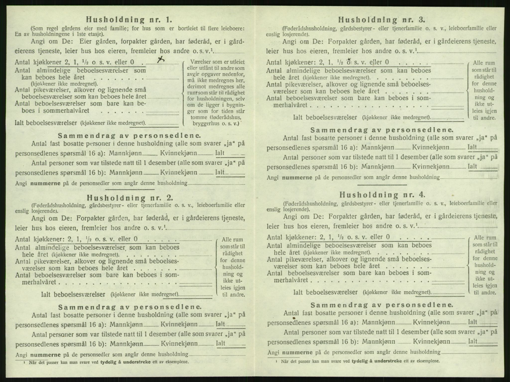 SAT, 1920 census for Hemnes, 1920, p. 881