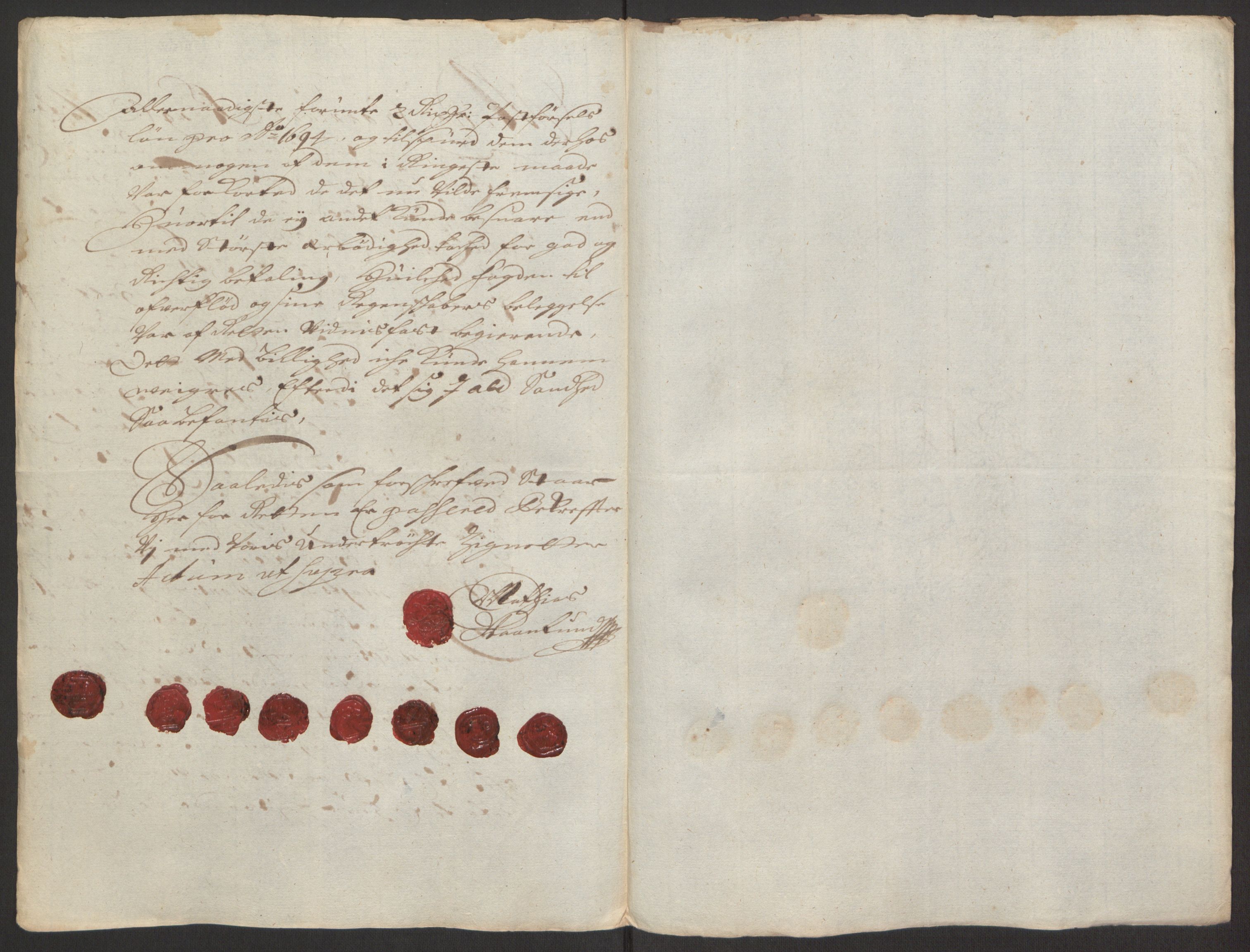 Rentekammeret inntil 1814, Reviderte regnskaper, Fogderegnskap, AV/RA-EA-4092/R60/L3944: Fogderegnskap Orkdal og Gauldal, 1694, p. 180