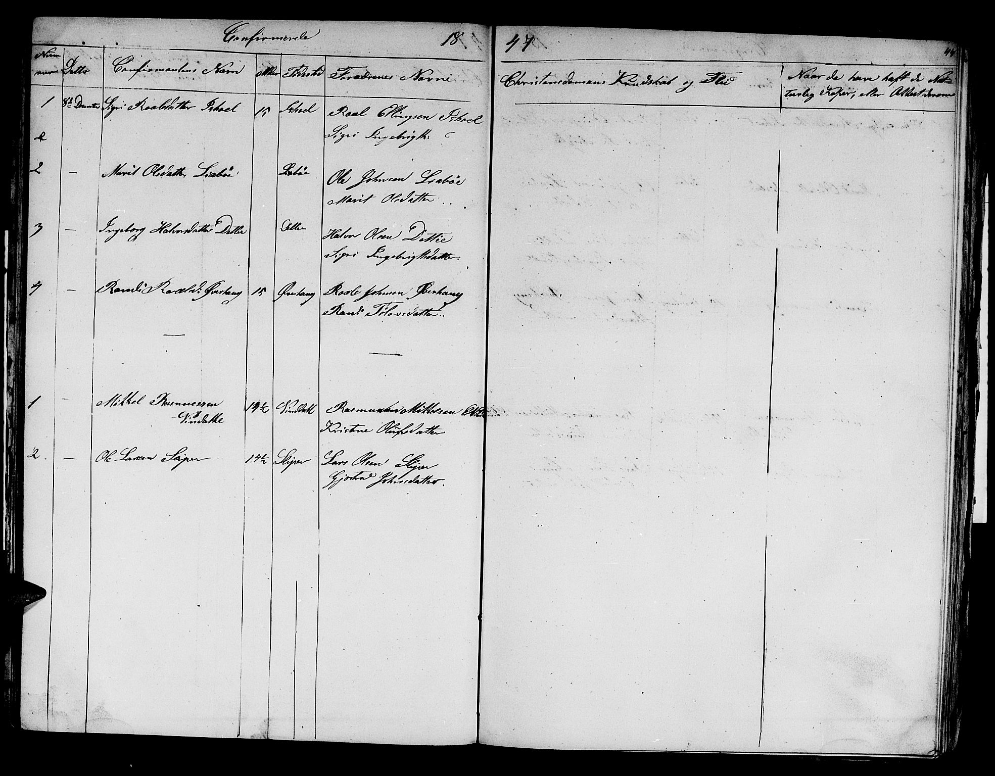 Ministerialprotokoller, klokkerbøker og fødselsregistre - Sør-Trøndelag, AV/SAT-A-1456/679/L0922: Parish register (copy) no. 679C02, 1845-1851, p. 44