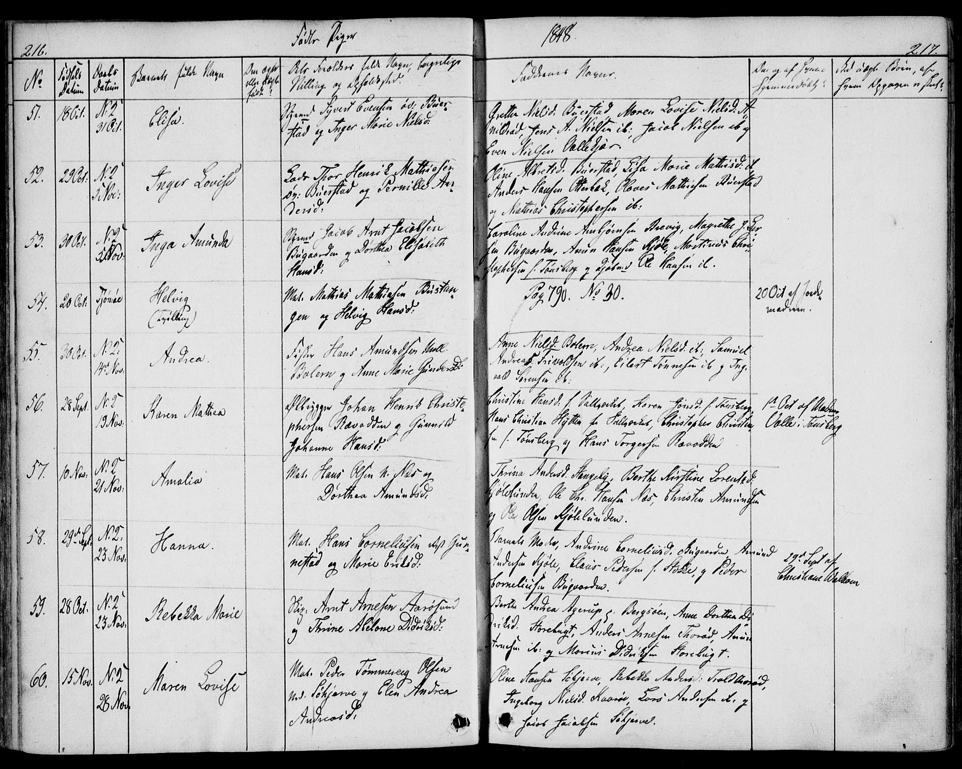 Nøtterøy kirkebøker, SAKO/A-354/F/Fa/L0005: Parish register (official) no. I 5, 1839-1852, p. 216-217