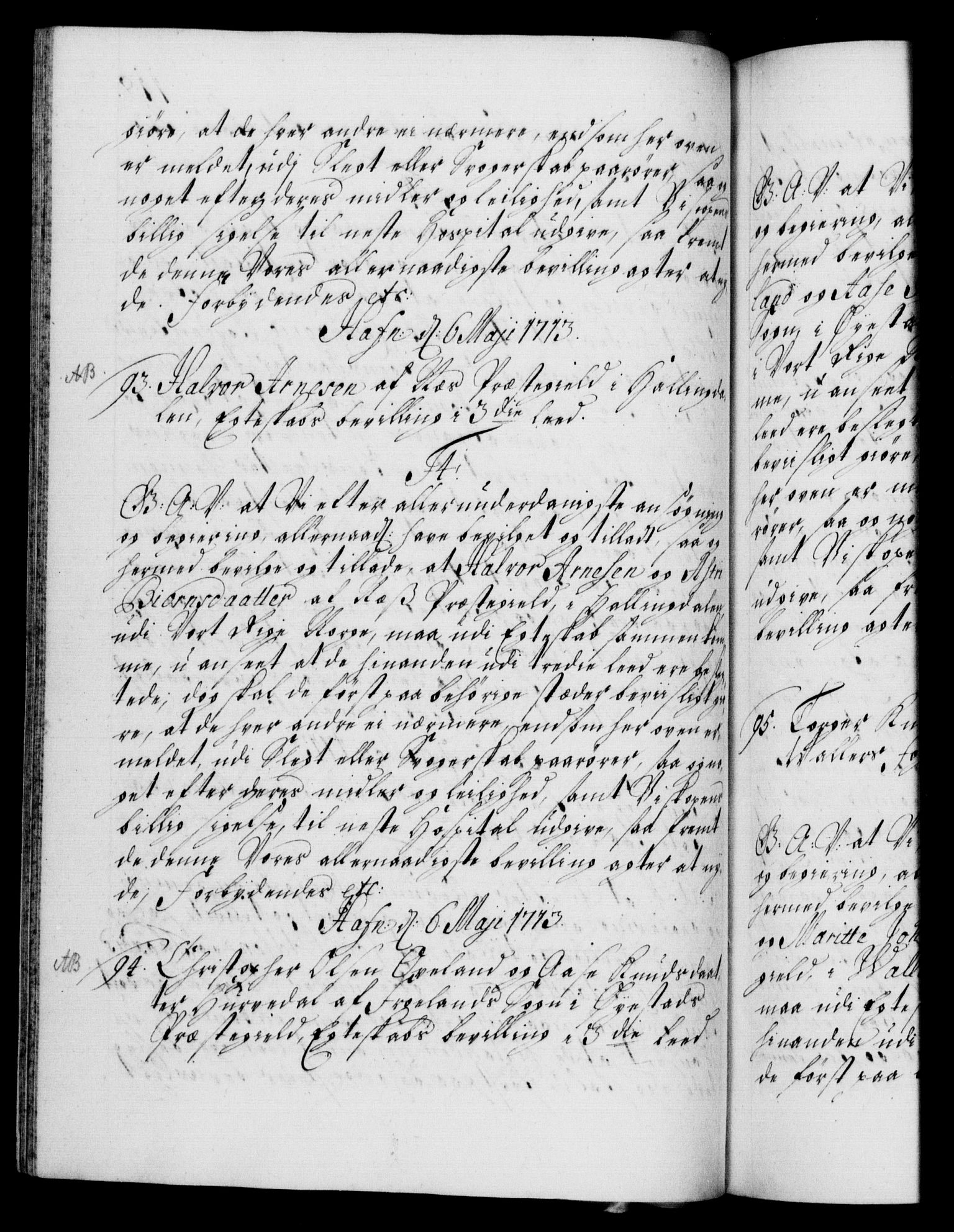 Danske Kanselli 1572-1799, AV/RA-EA-3023/F/Fc/Fca/Fcaa/L0021: Norske registre, 1712-1715, p. 118b