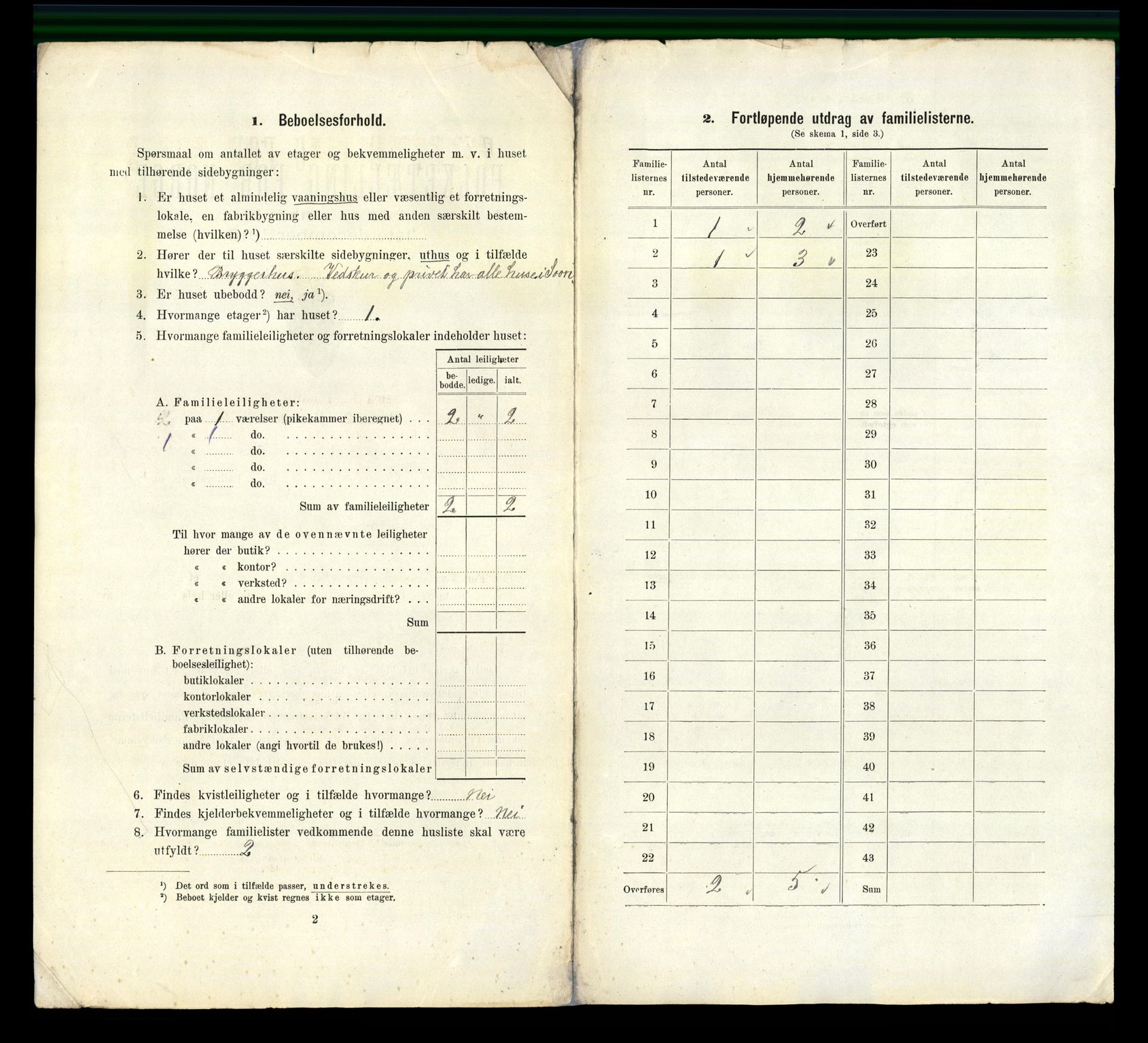 RA, 1910 census for Son, 1910, p. 14