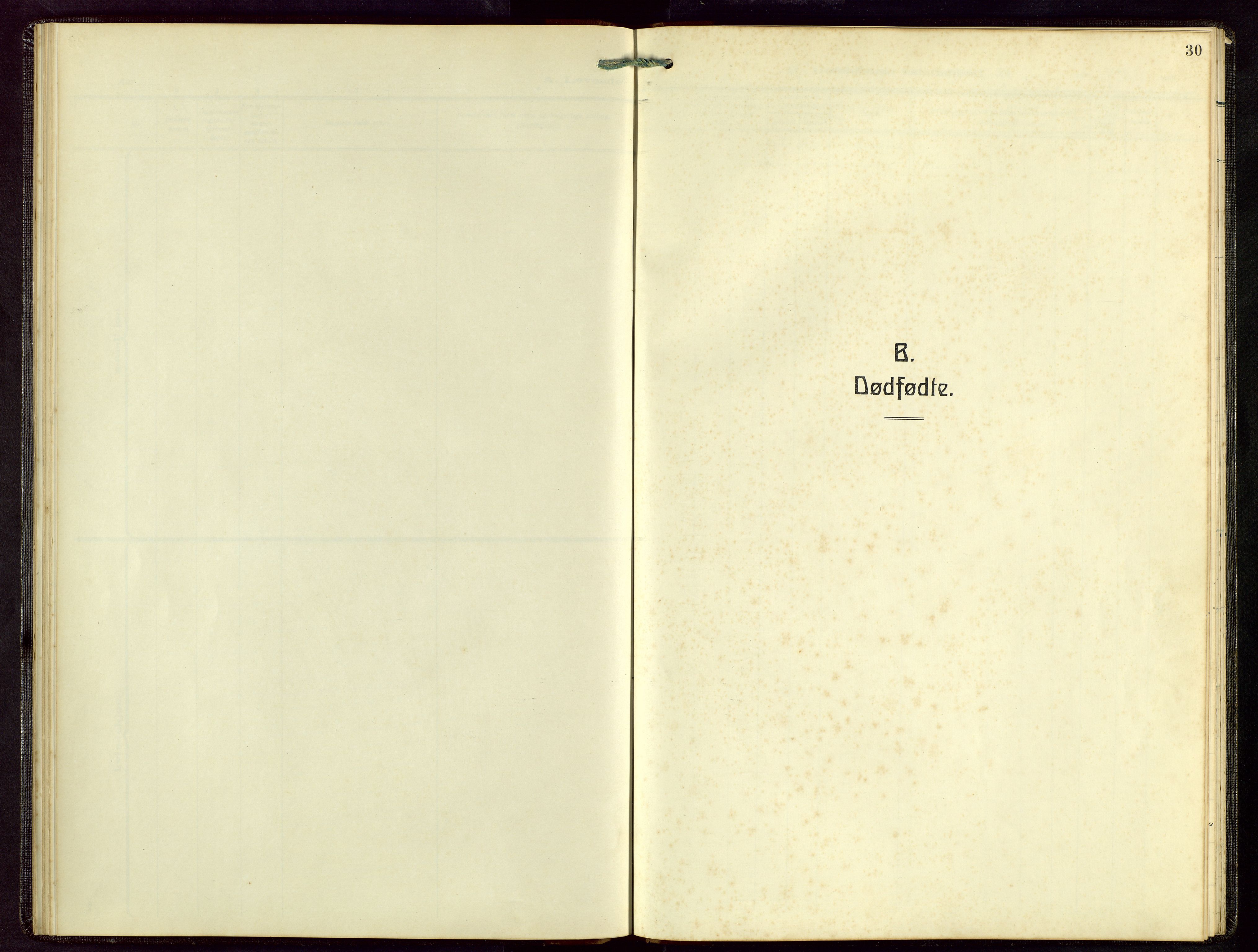 Finnøy sokneprestkontor, SAST/A-101825/H/Ha/Hab/L0007: Parish register (copy) no. B 7, 1917-1954, p. 30