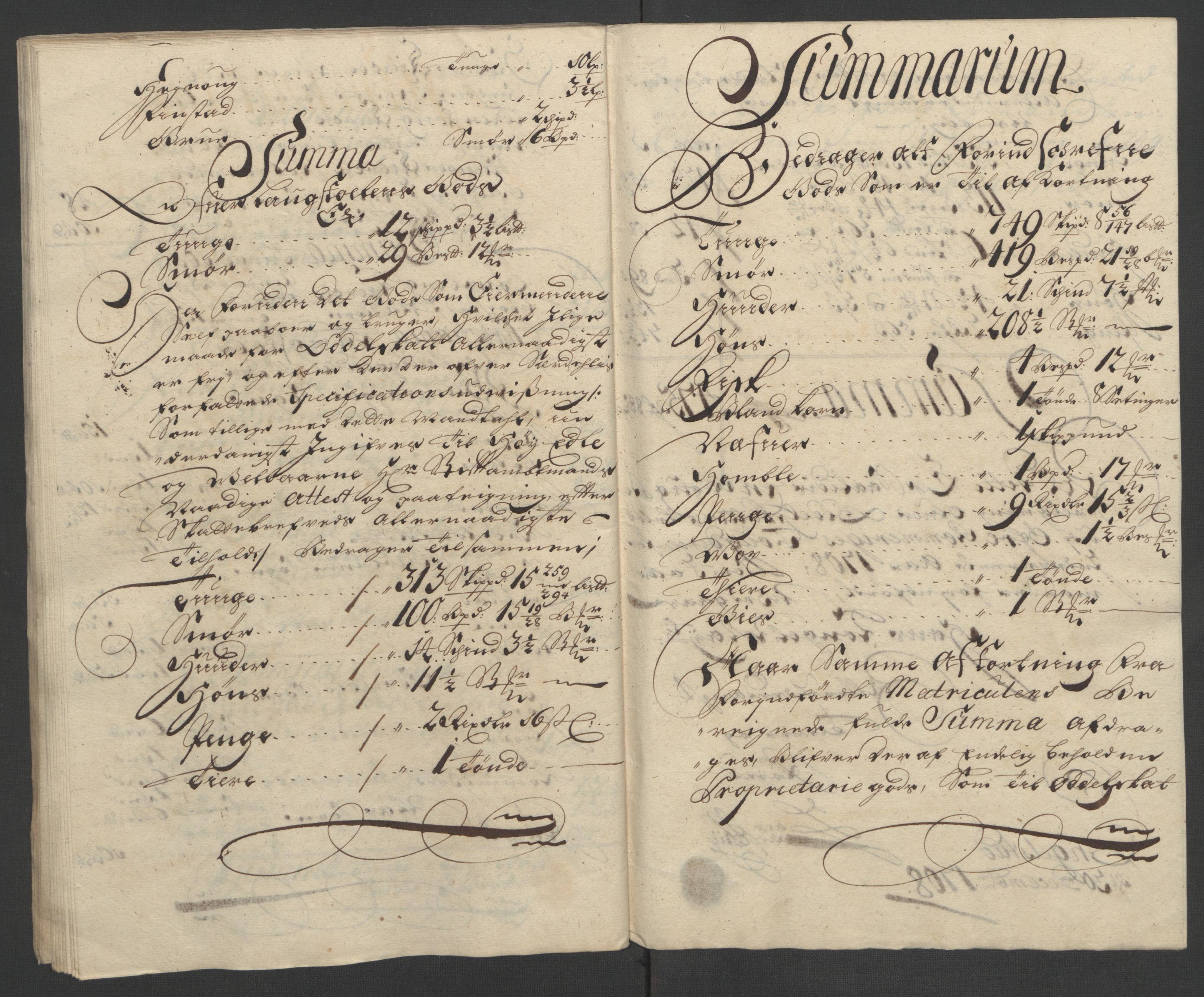 Rentekammeret inntil 1814, Reviderte regnskaper, Fogderegnskap, AV/RA-EA-4092/R12/L0719: Fogderegnskap Øvre Romerike, 1708-1709, p. 127